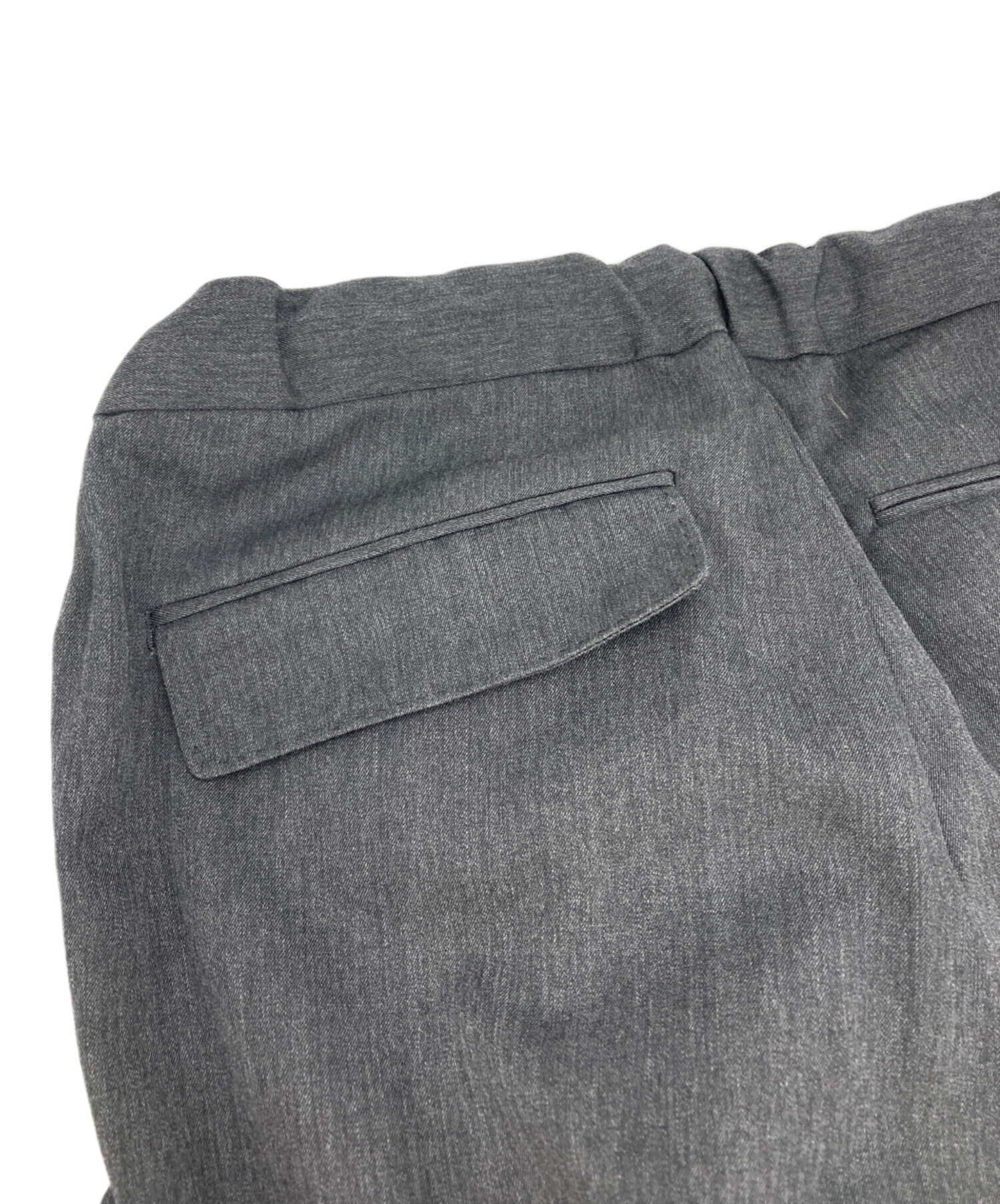 【メンズ】THE RERACS リラクス　グレー スラックス　サイズ46 中古・古着通販】THE RERACS (ザ リラクス) スラックス グレー サイズ