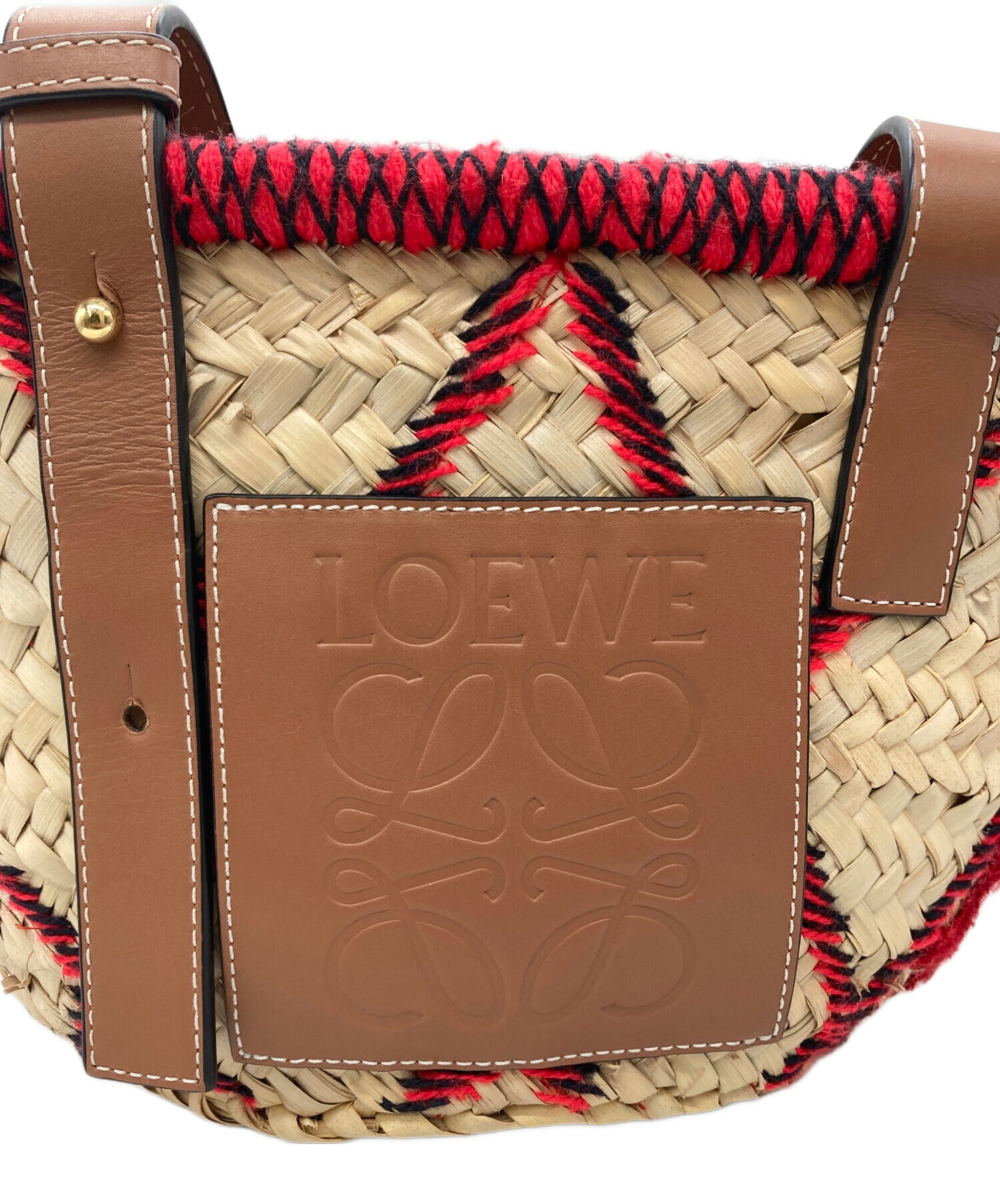 中古・古着通販】LOEWE (ロエベ) カゴバッグ ベージュ｜ブランド・古着 