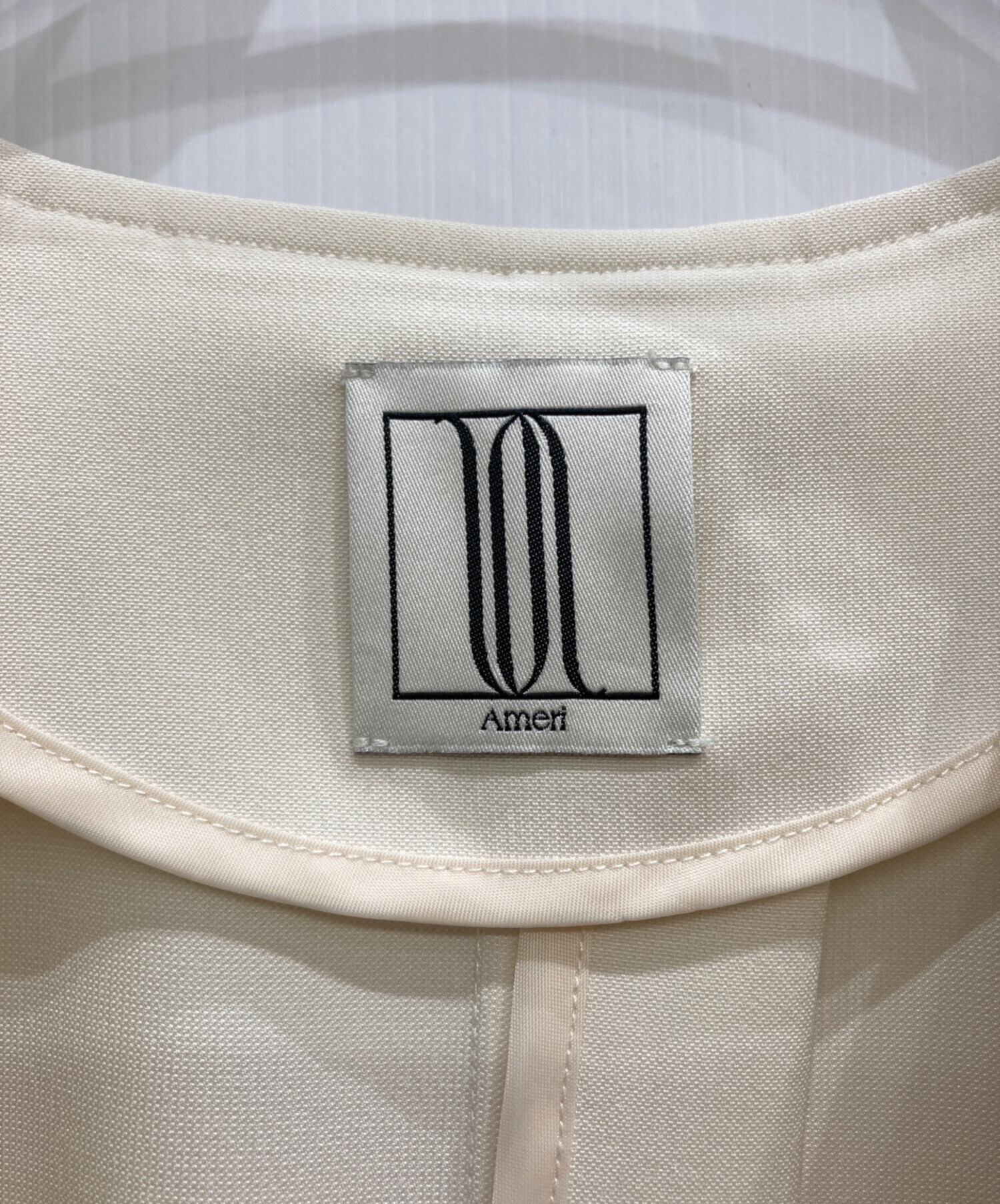 中古・古着通販】AMERI (アメリ) UND JACKET LIKE SHIRT アイボリー