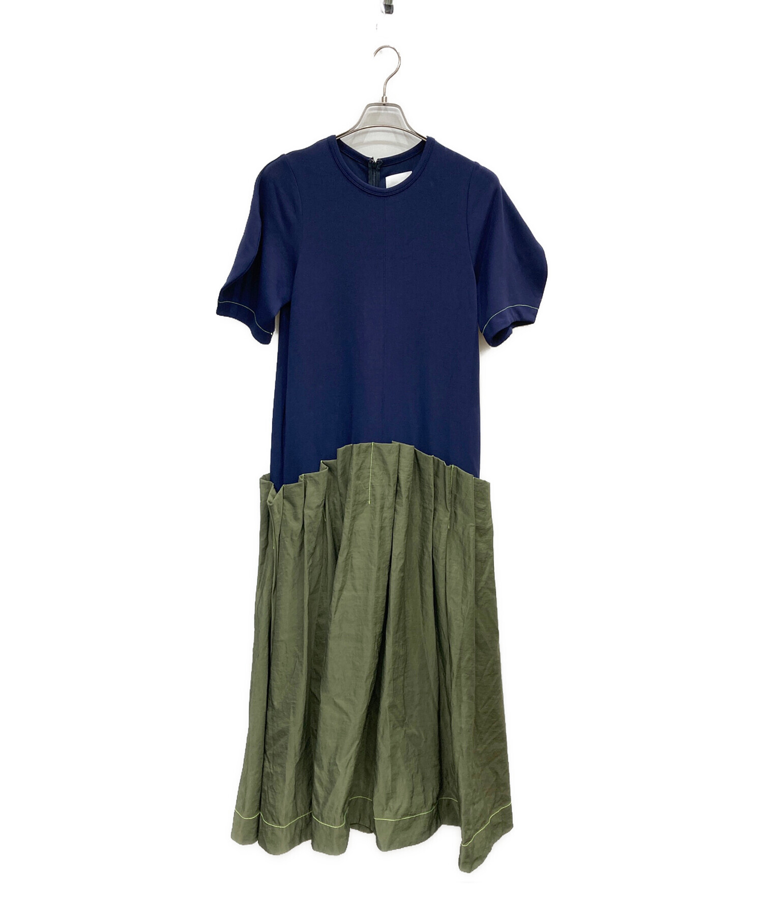 OMMO（オーエムエムオー） OMMO SOLID TUCK OP ワンピース SOLID TUCK
