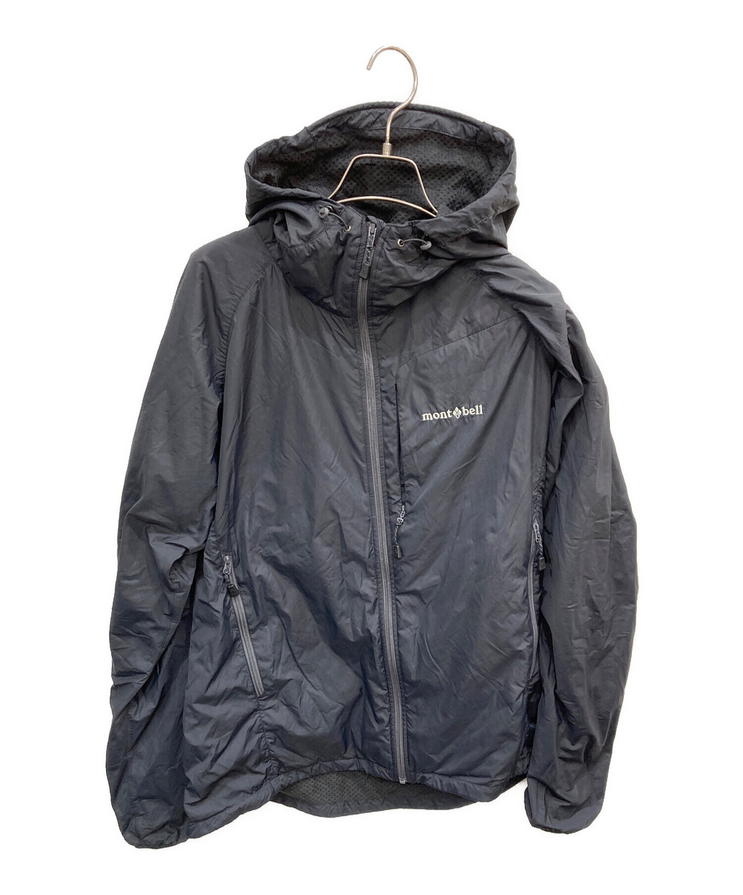 中古・古着通販】mont-bell (モンベル) ライトシェルパーカ ブラック
