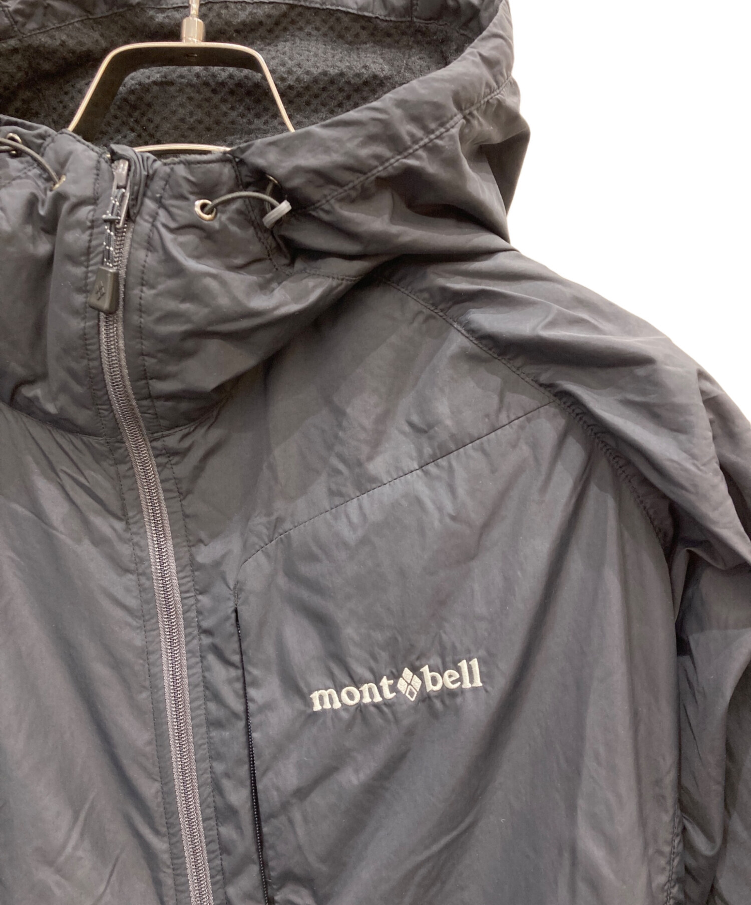 中古・古着通販】mont-bell (モンベル) ライトシェルパーカ ブラック