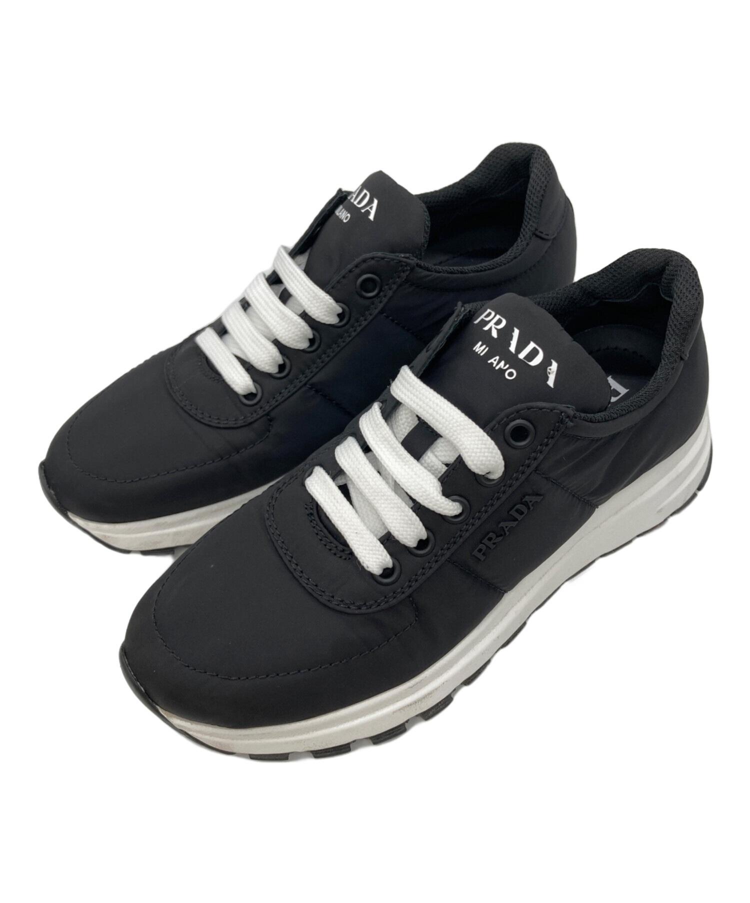 中古・古着通販】PRADA (プラダ) RE-NYLON ローカットスニーカー 