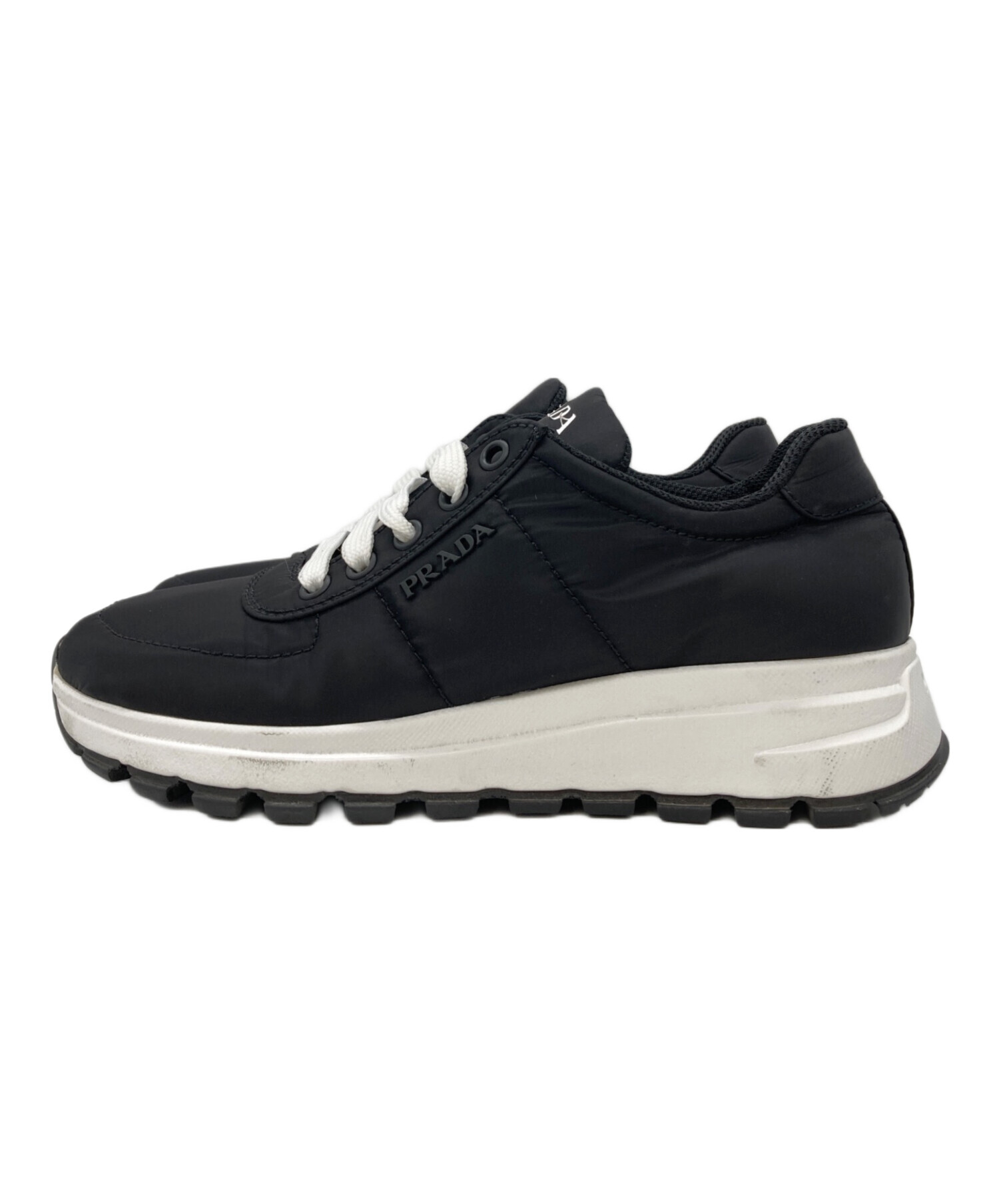 中古・古着通販】PRADA (プラダ) RE-NYLON ローカットスニーカー 