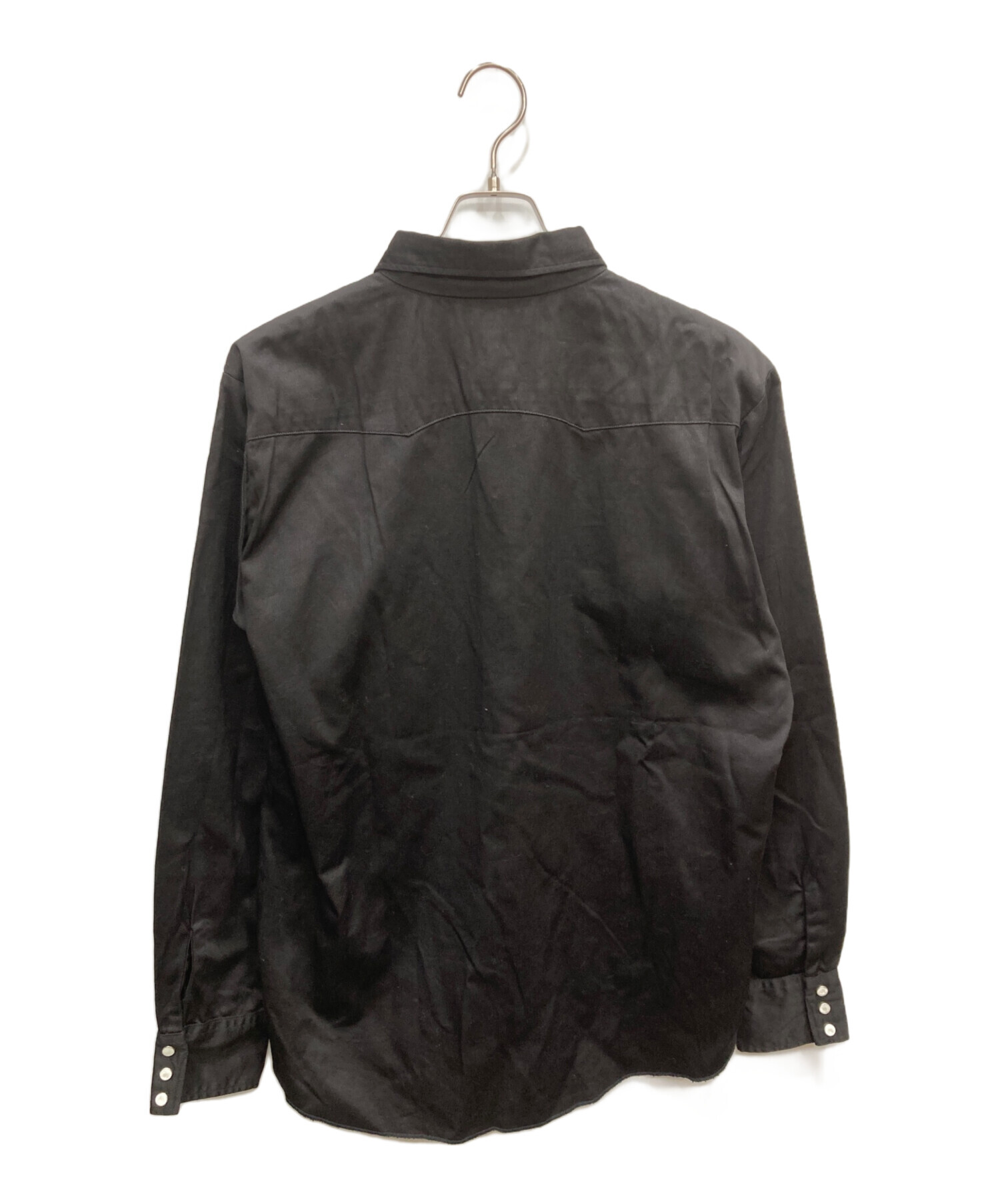 中古・古着通販】WAREHOUSE (ウエアハウス) ウエスタンシャツ ブラック 