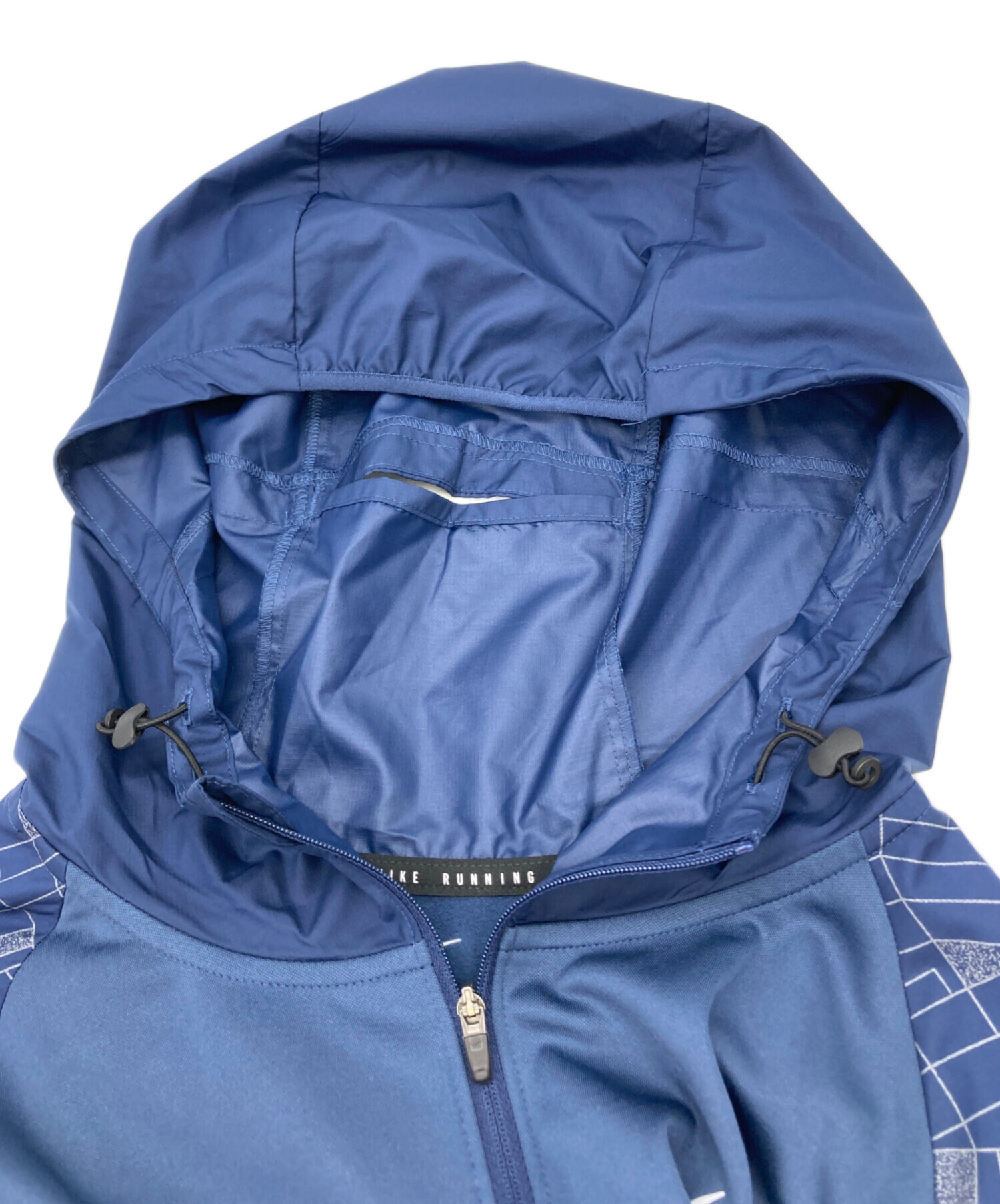 中古・古着通販】NIKE (ナイキ) ウインドブレーカー ネイビー サイズ:L