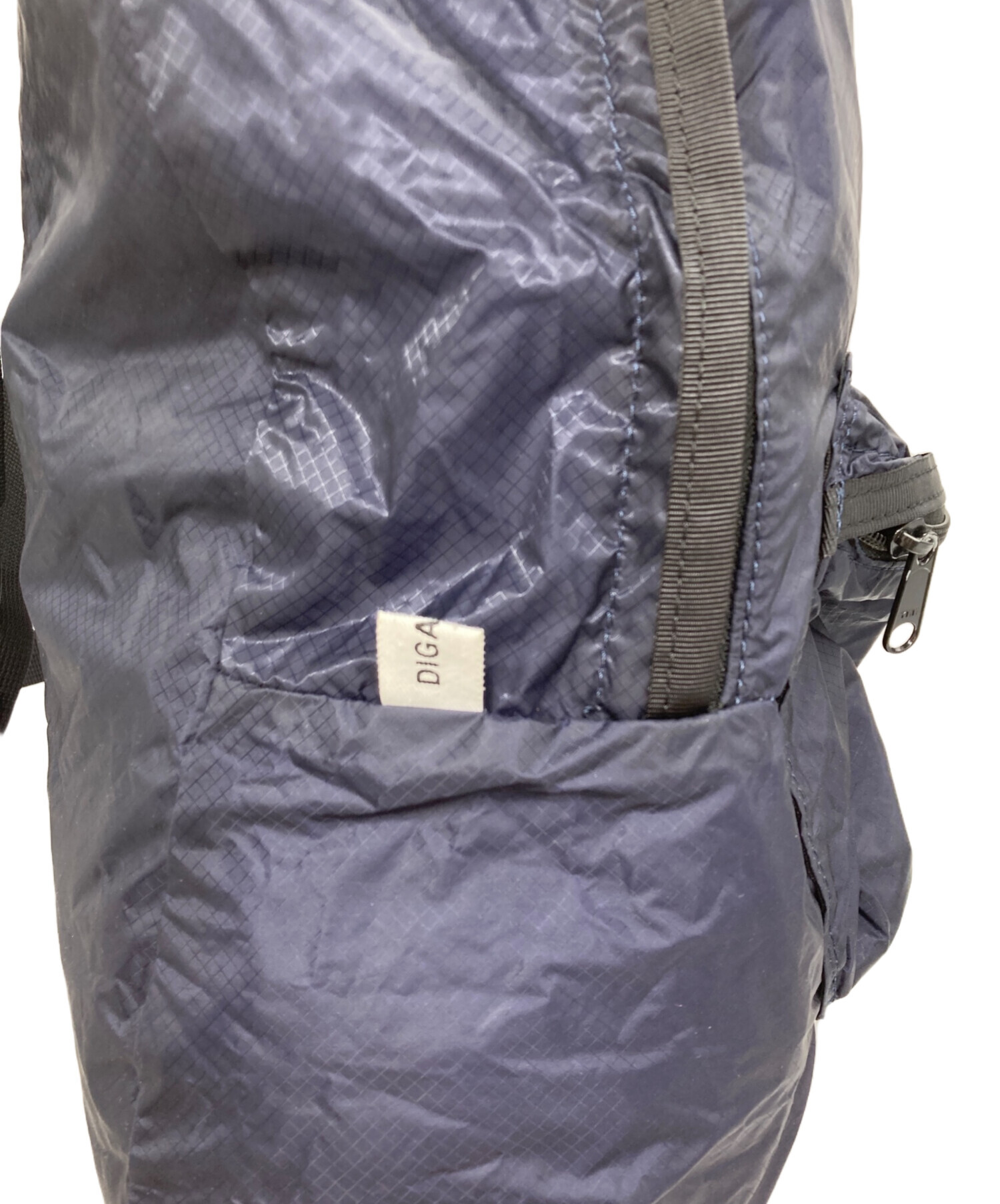 中古・古着通販】digawel (ディガウェル) ナイロンリュック ネイビー 