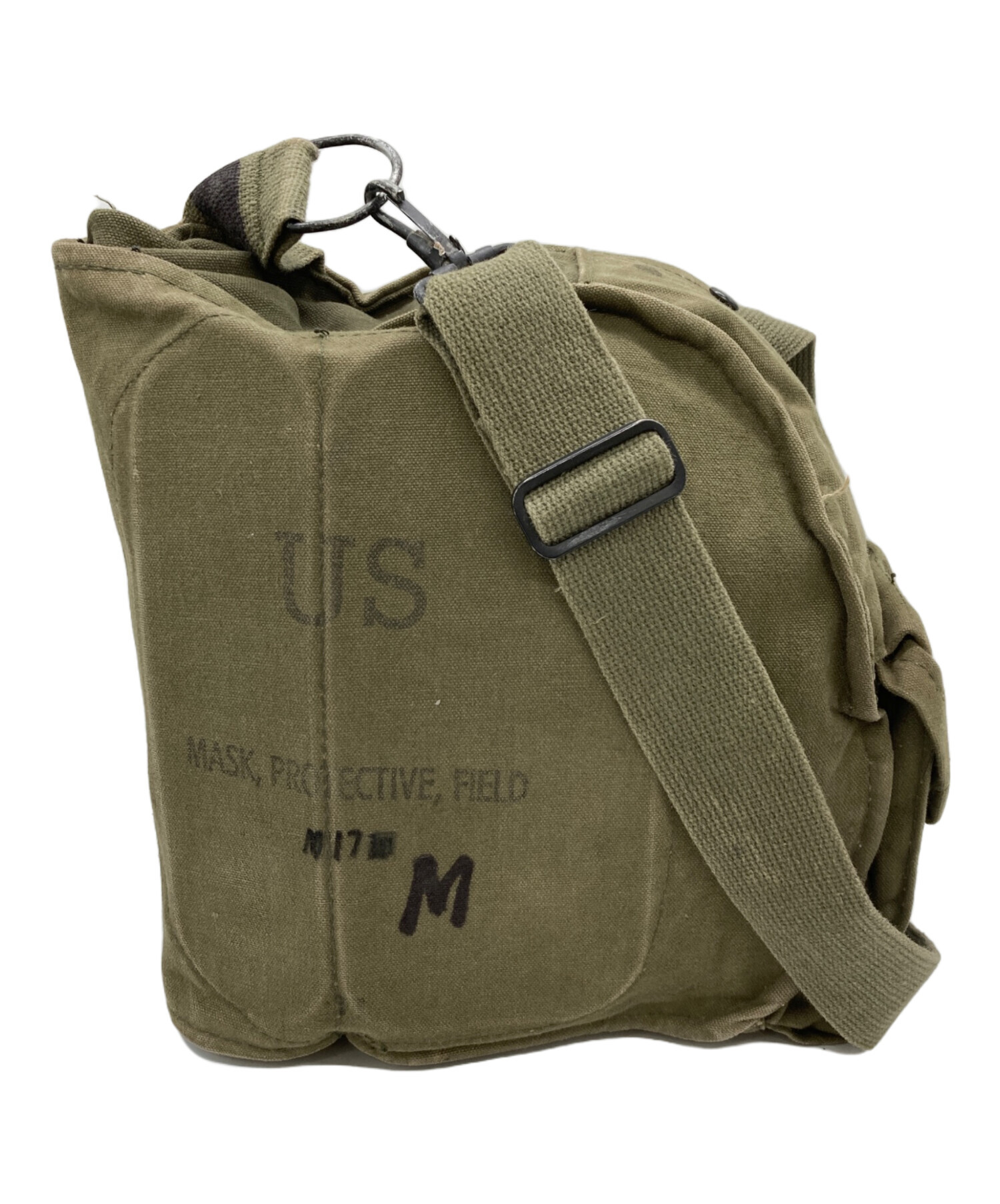 中古・古着通販】military (ミリタリー) ガスマスクバック オリーブ 