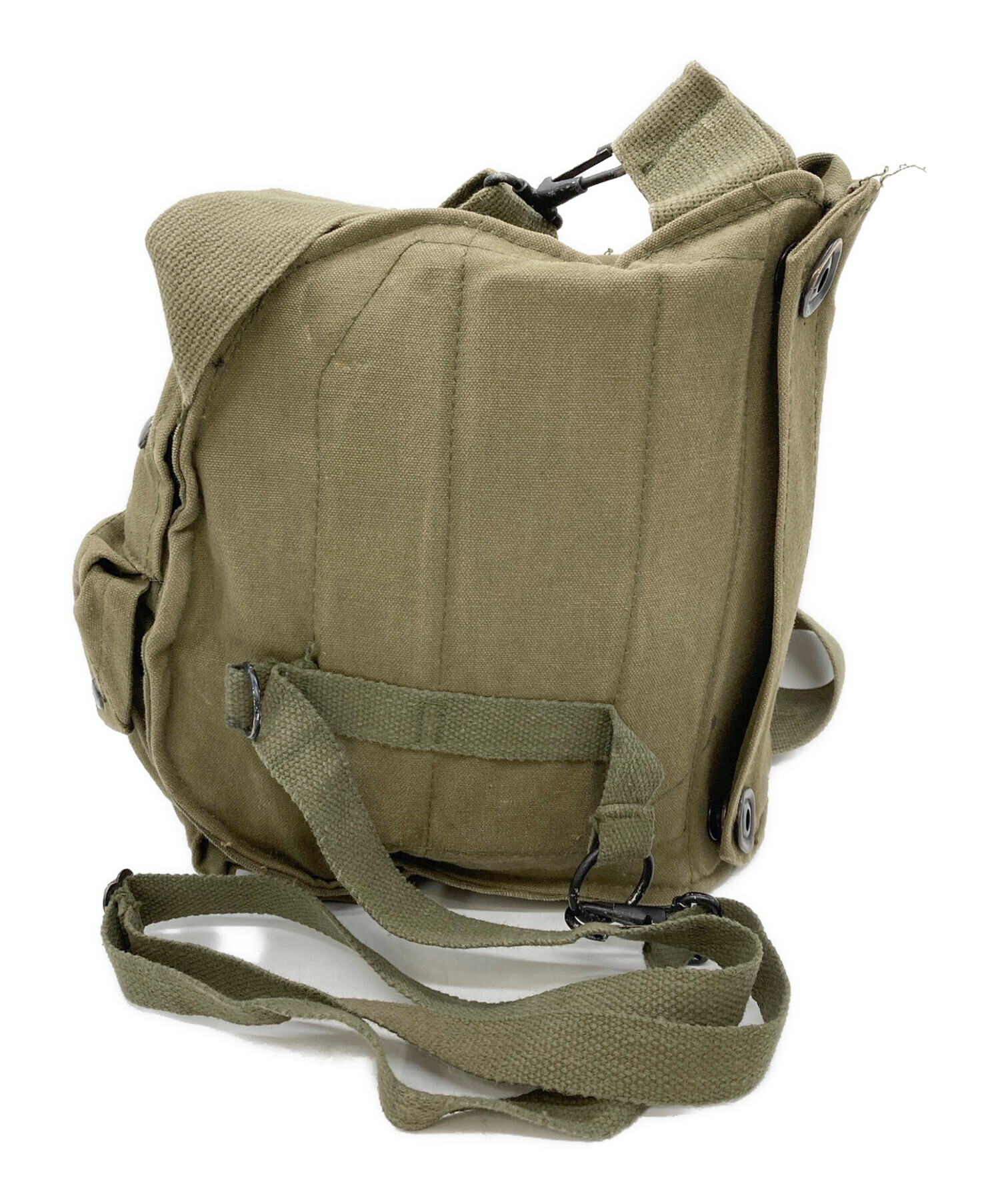 中古・古着通販】military (ミリタリー) ガスマスクバック オリーブ 