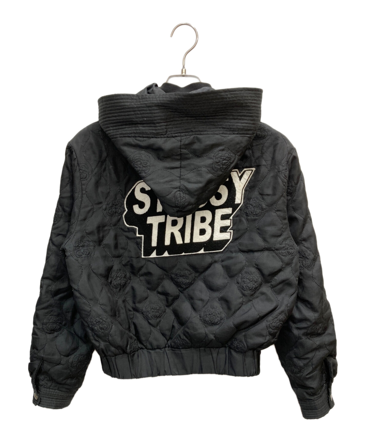 中古・古着通販】stussy (ステューシー) フーデッドキルトブルゾン 