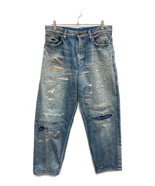 中古・古着通販】NEXUSVII (ネクサスセブン) DAMAGED LOOSE DENIM