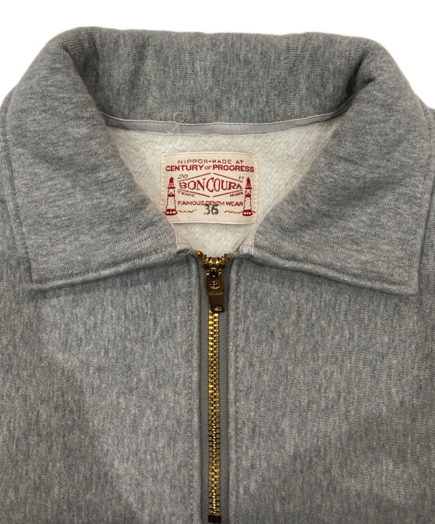 中古・古着通販】BONCOURA (ボンクラ) ARCH (アーチ) HALF ZIP SWEAT 