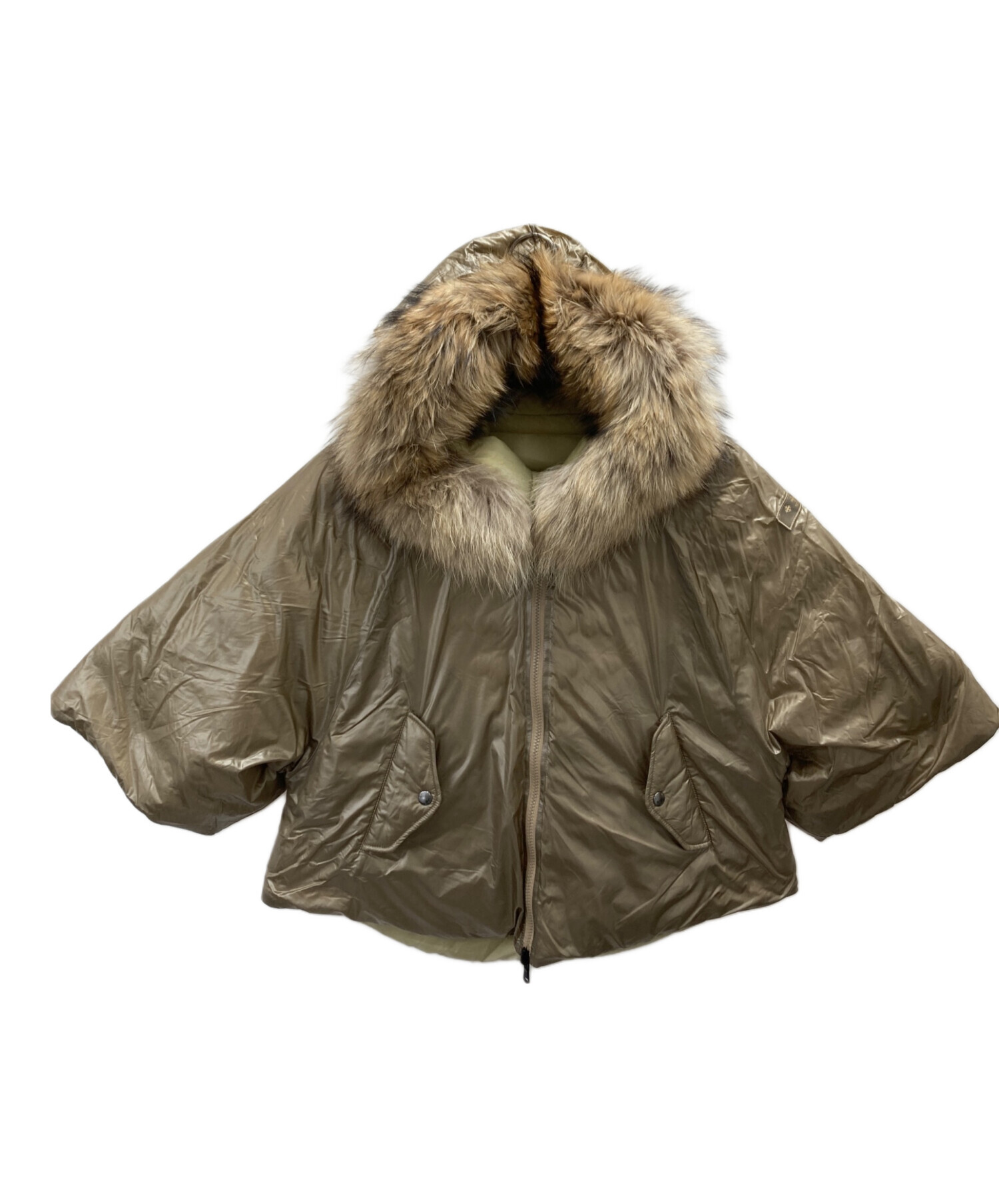 中古・古着通販】TATRAS (タトラス) ポンチョダウンリバーシブル