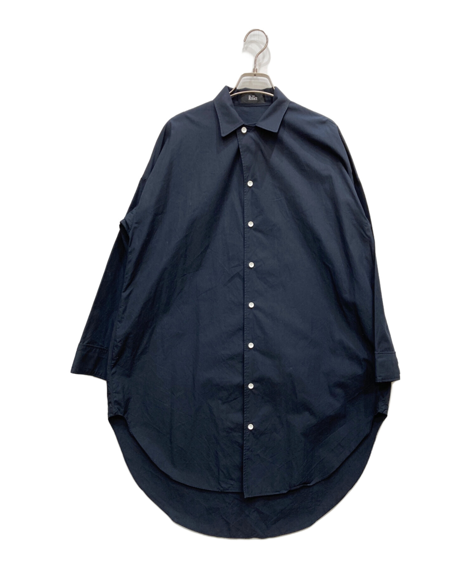 THE RERACS ザリラクス Tシャツ・カットソー M 紺 【古着】【中古】【送料無料】 中古・古着通販】THE RERACS (ザ リラクス) 半袖シャツ ネイビー