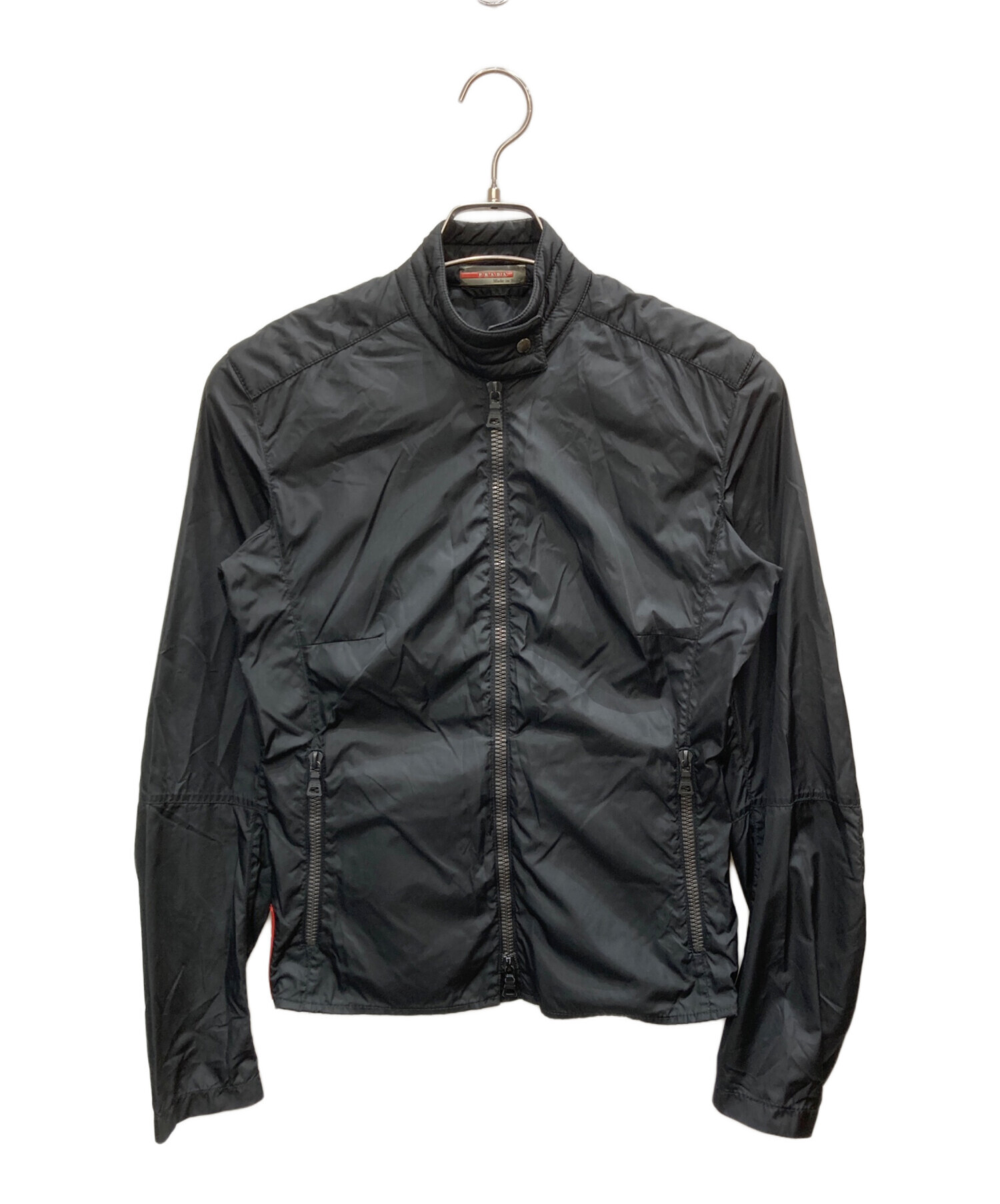 中古・古着通販】PRADA SPORTS (プラダスポーツ) NYLON MOTO JACKET