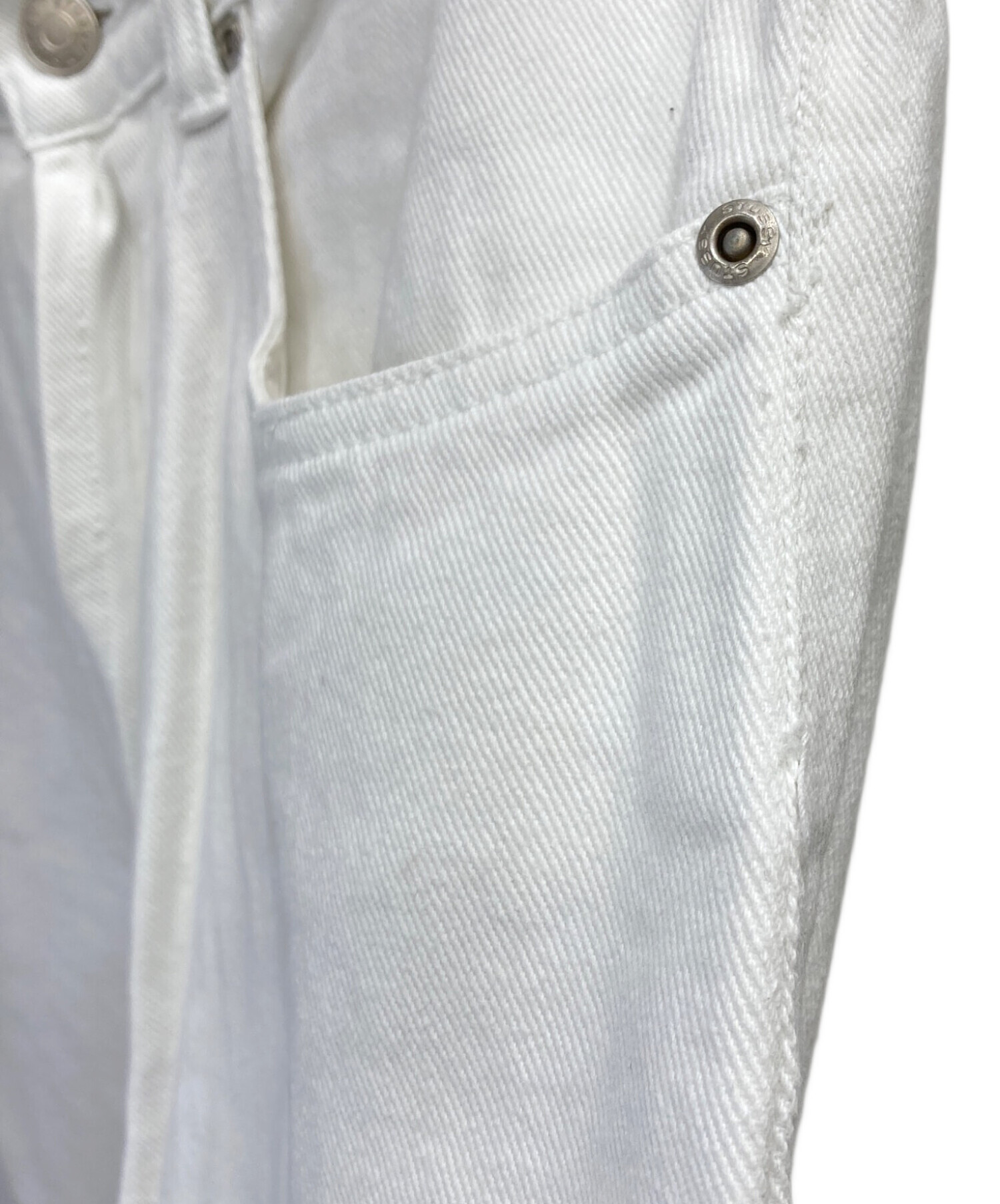 中古・古着通販】stussy (ステューシー) ホワイトデニムパンツ