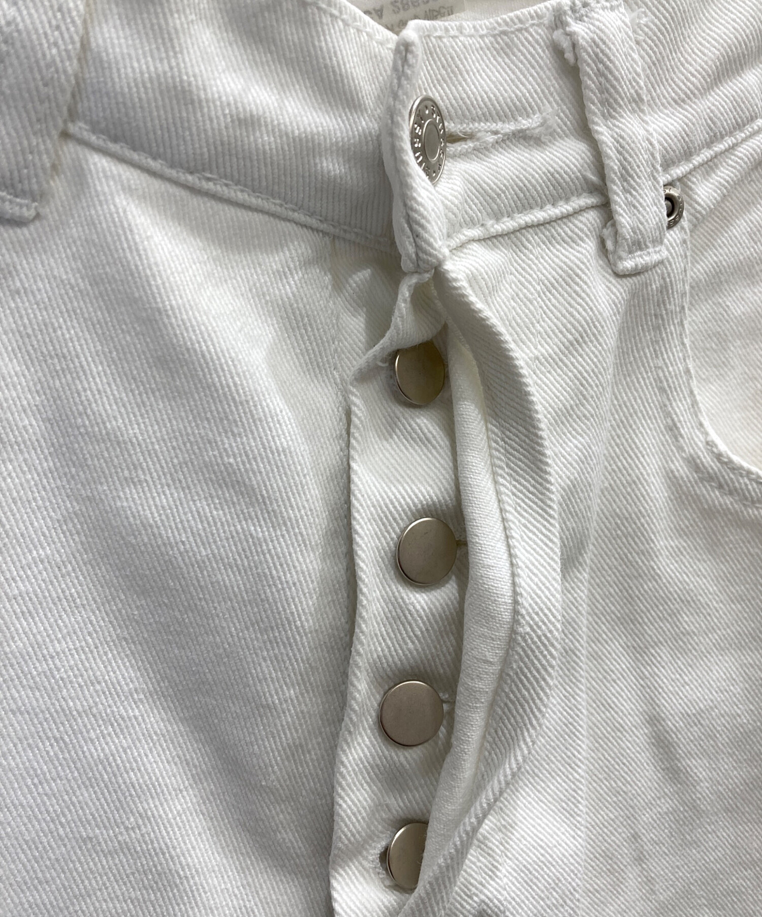 中古・古着通販】stussy (ステューシー) ホワイトデニムパンツ