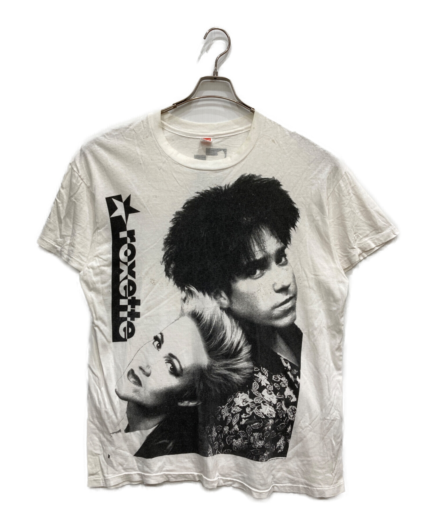 中古・古着通販】Roxette (ロクセット) バンドTシャツ ホワイト サイズ