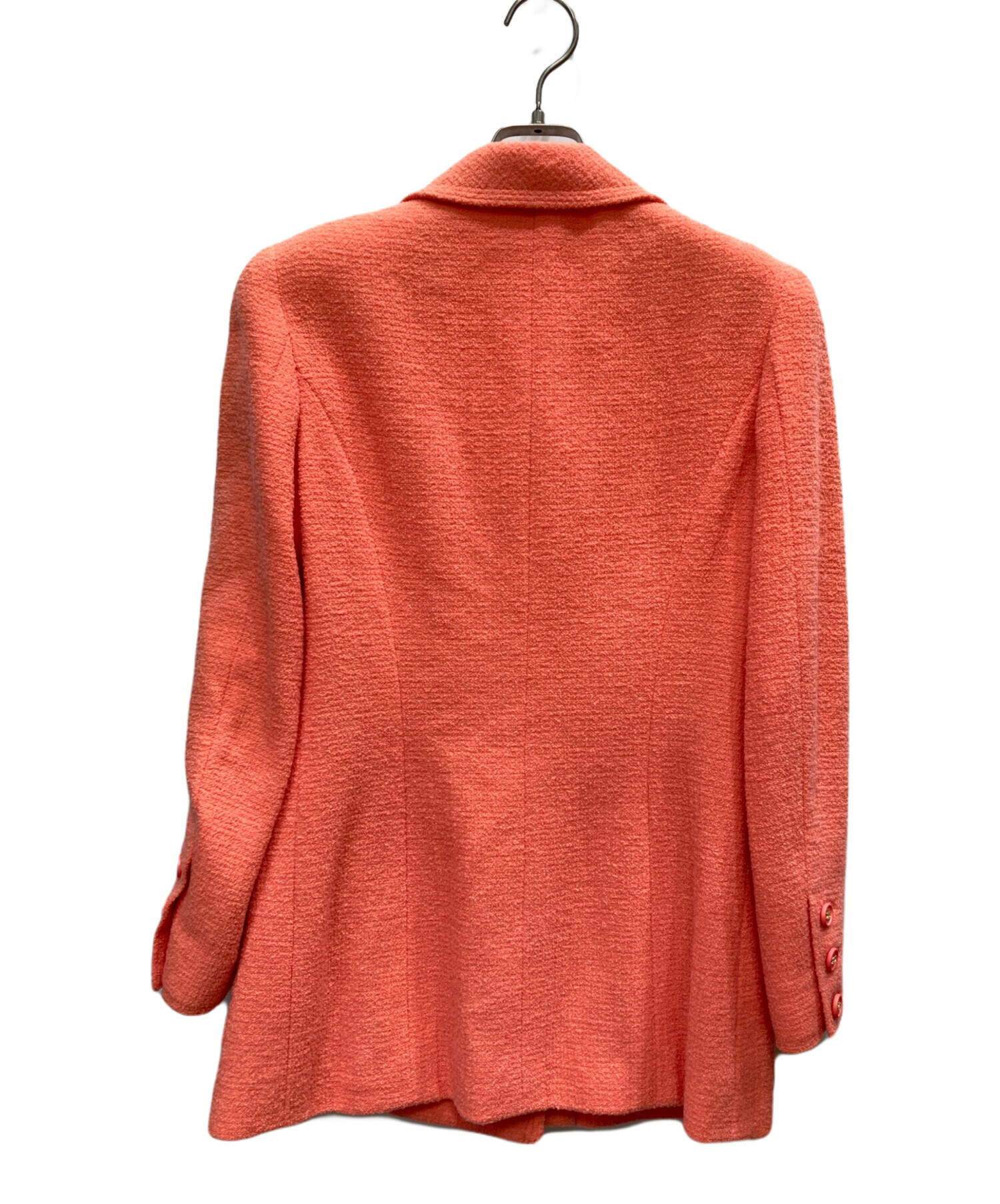 中古・古着通販】CHANEL (シャネル) ココマークボタンダブルツイード