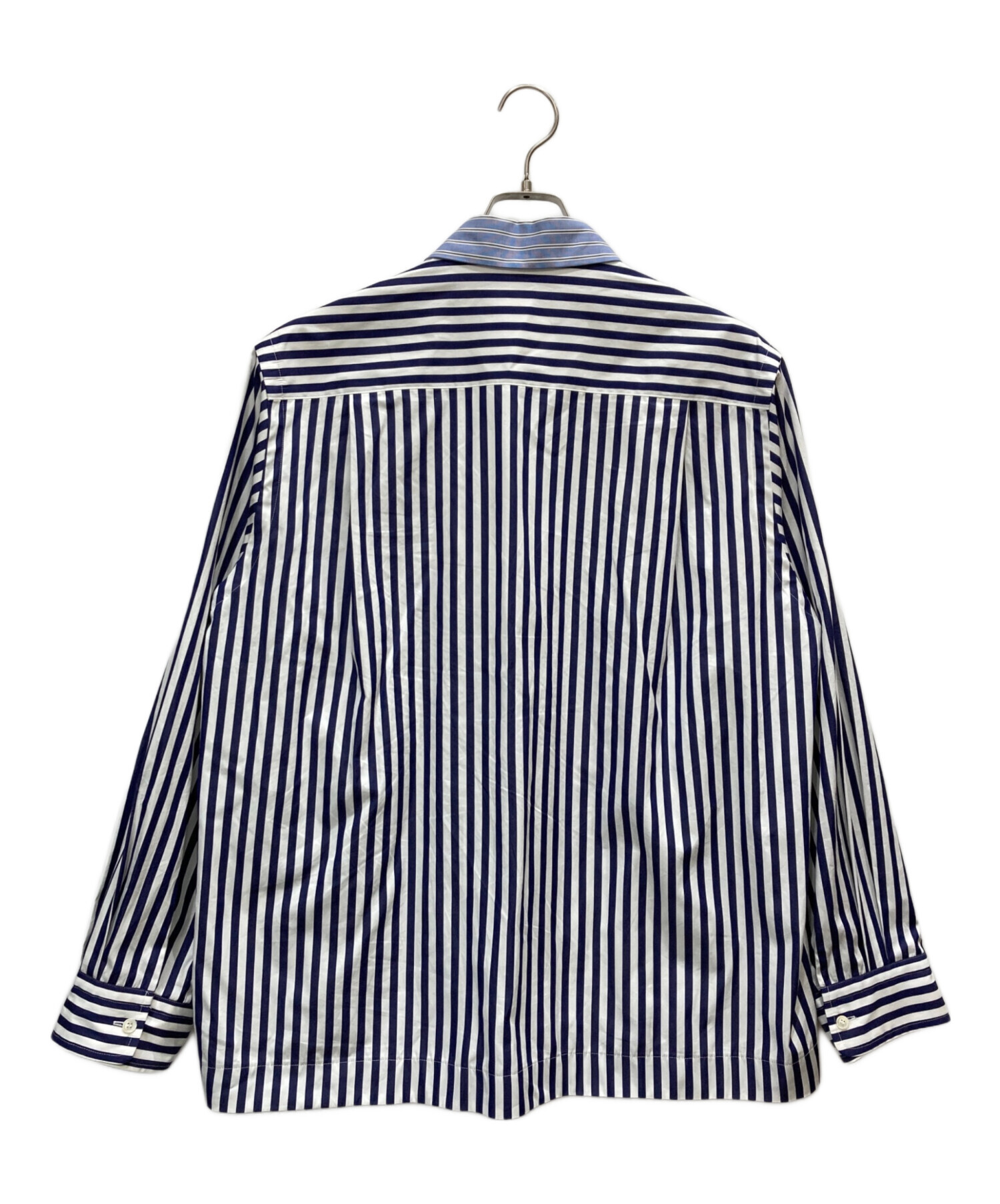 中古・古着通販】sacai (サカイ) 24AW Cotton Poplin Shirt ブルー