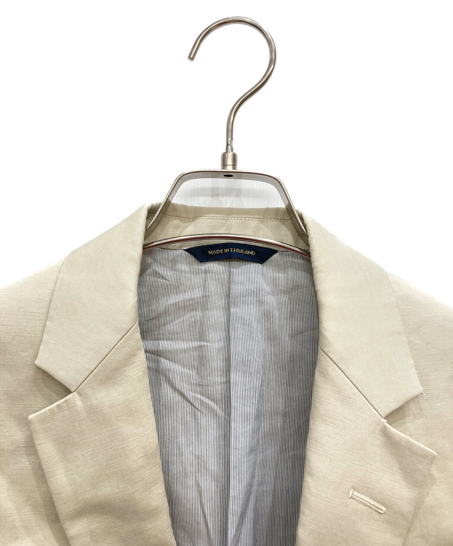 90s ブルックスブラザーズ　リネン100% テーラードジャケット ピンズ 3点 中古・古着通販】BROOKS BROTHERS (ブルックスブラザーズ) リネン混