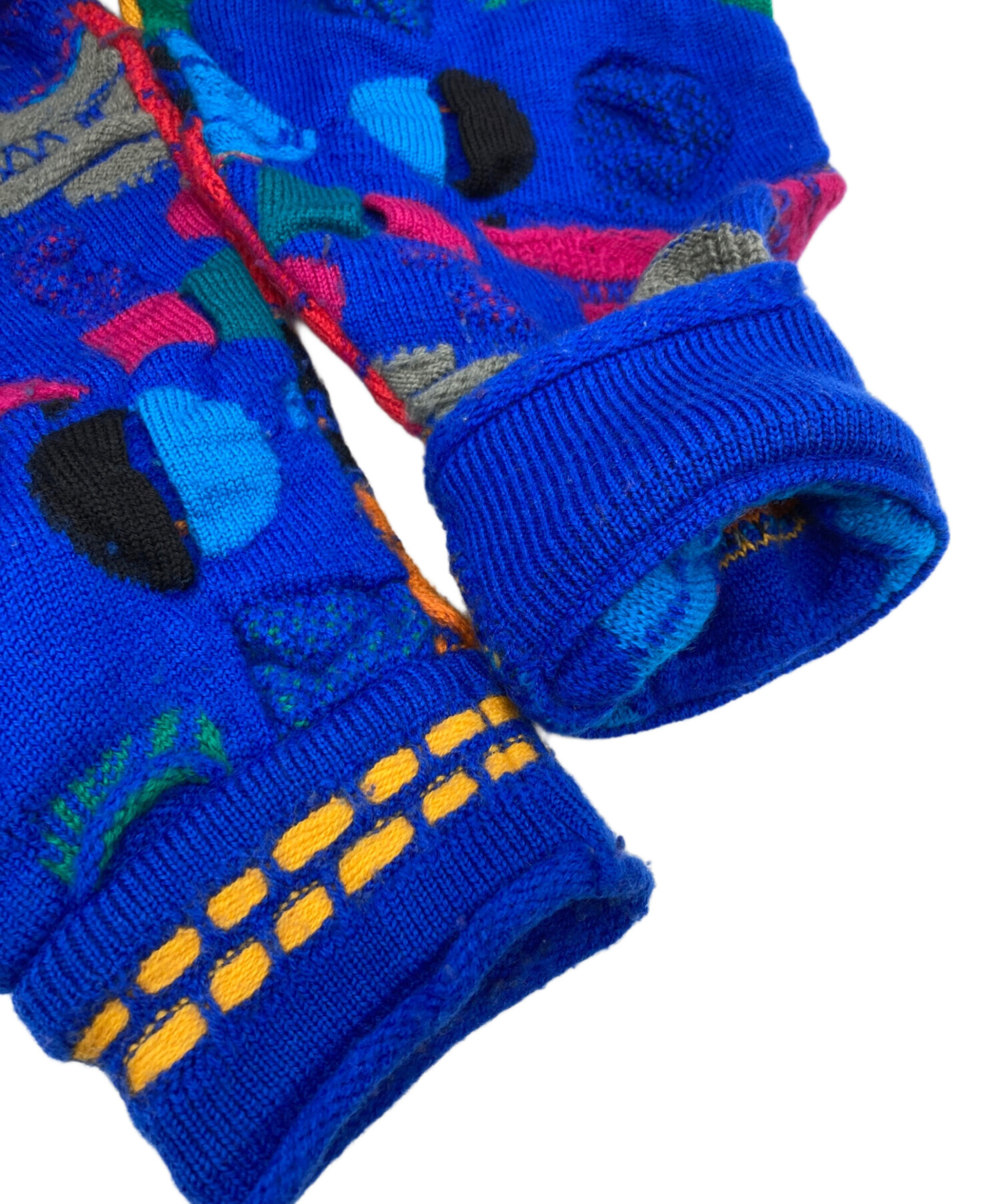 COOGI カラフルウールセーター M Vintage Coogi Sweater Australia