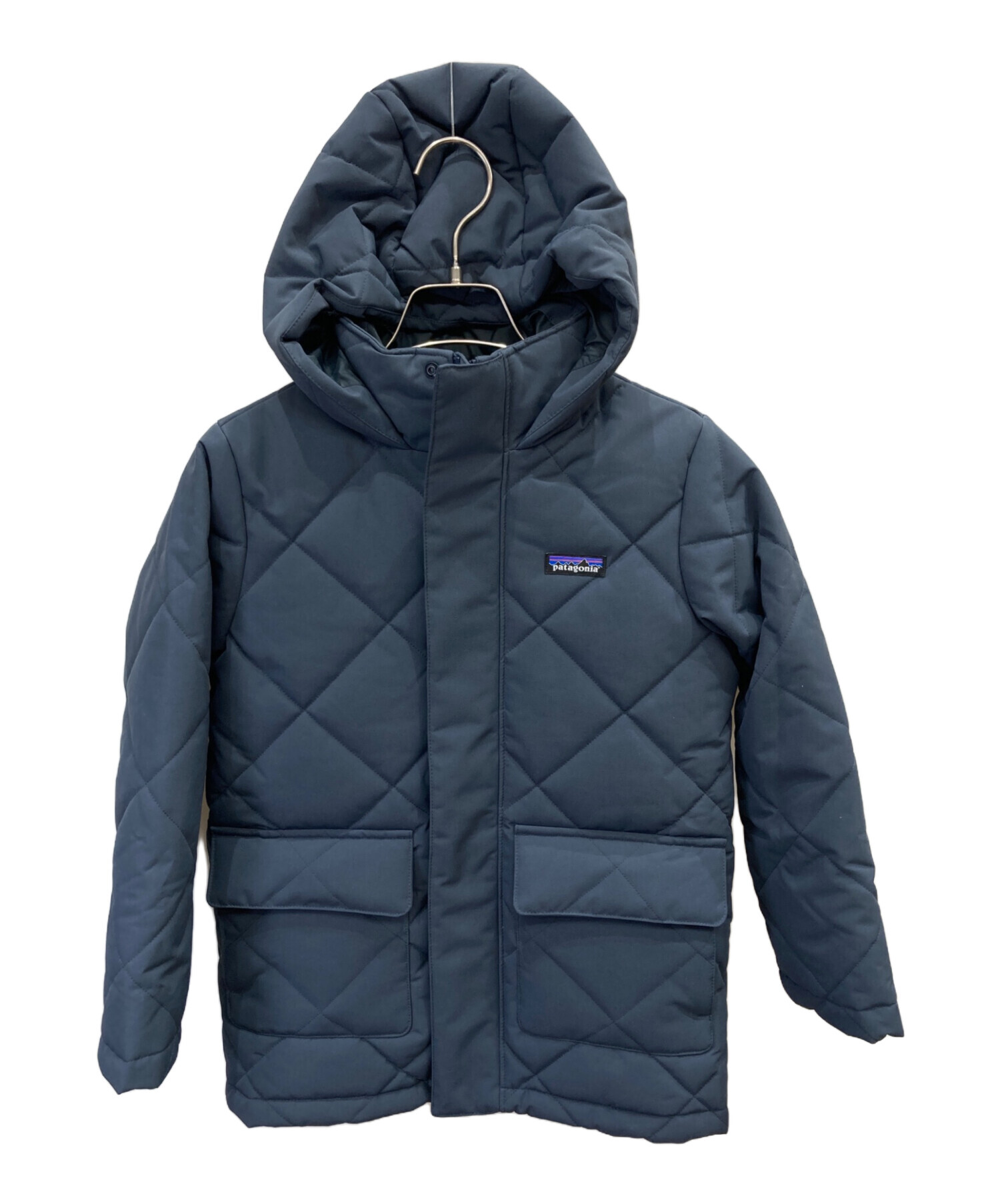 【新品同様】Patagonia パタゴニア キッズダウンジャケットM ネイビー patagonia（パタゴニア） 「KIDS」ダウンジャケット 12-18M ネイビー