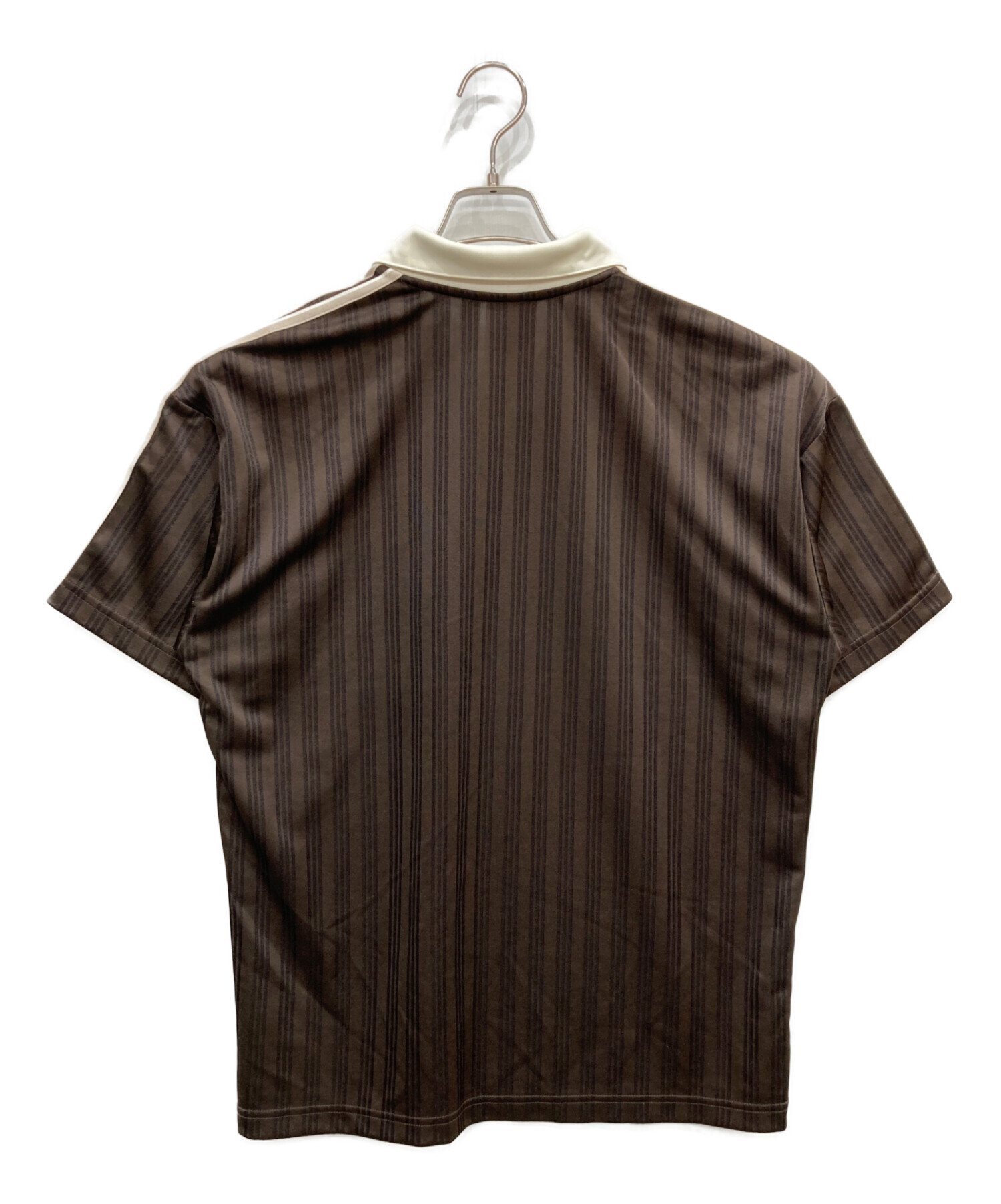 中古・古着通販】adidas (アディダス) U FOOTBALL JERSEY TEE ブラウン