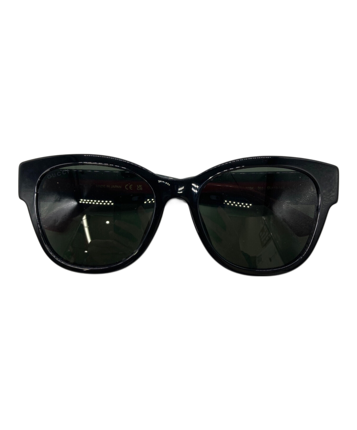 中古・古着通販】GUCCI (グッチ) サングラス ブラック×レッド×グリーン 