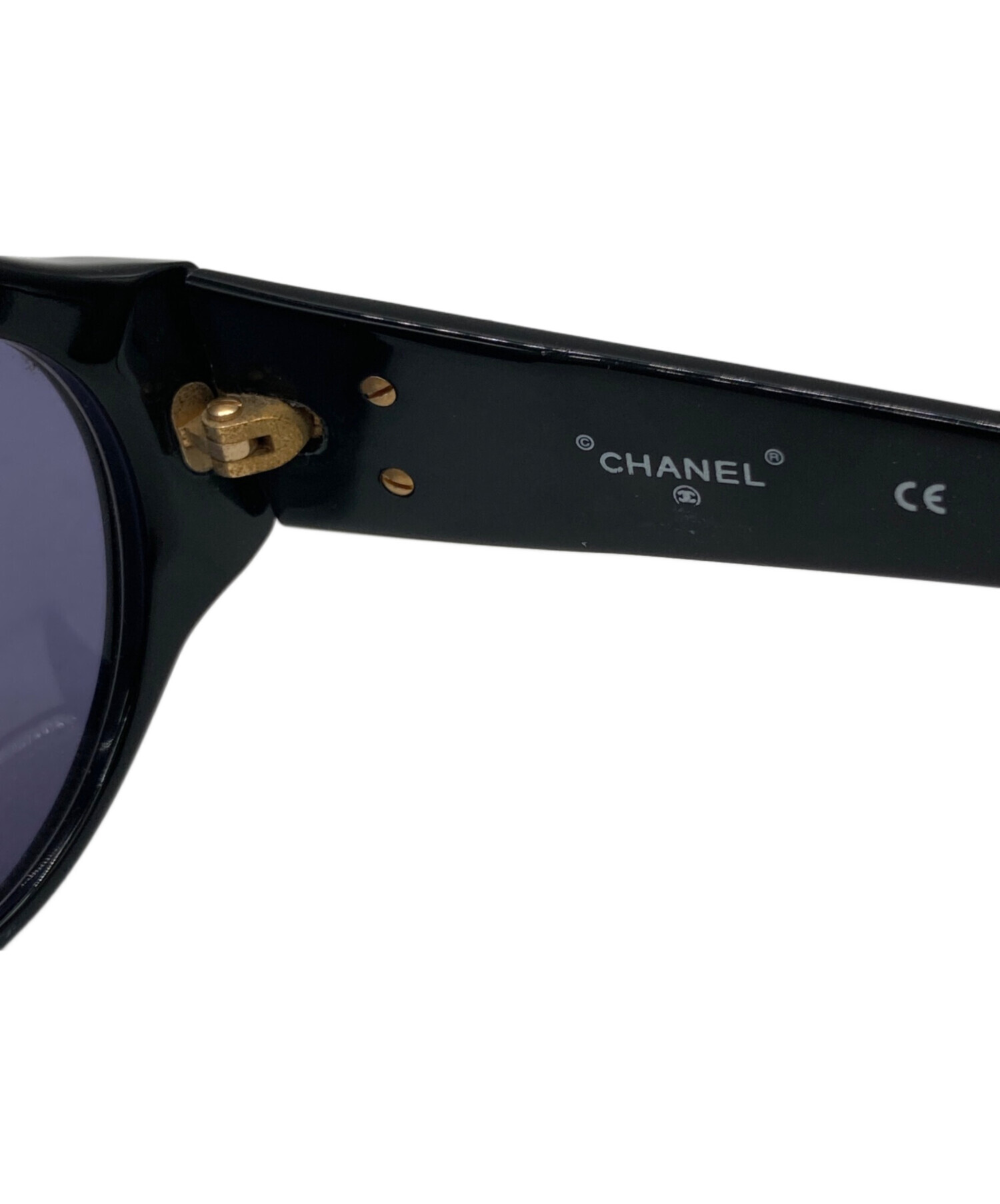 中古・古着通販】CHANEL (シャネル) ココマークサングラス ブラック