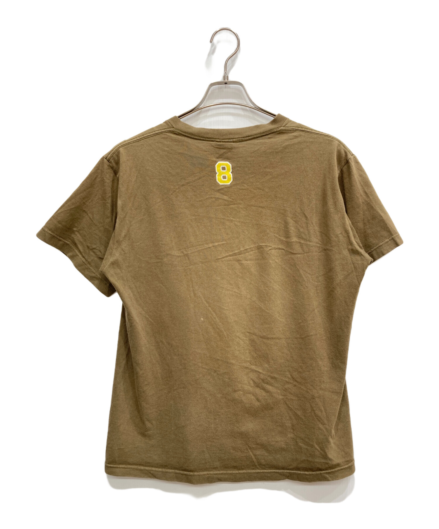 中古・古着通販】stussy (ステューシー) プリントTシャツ ブラウン