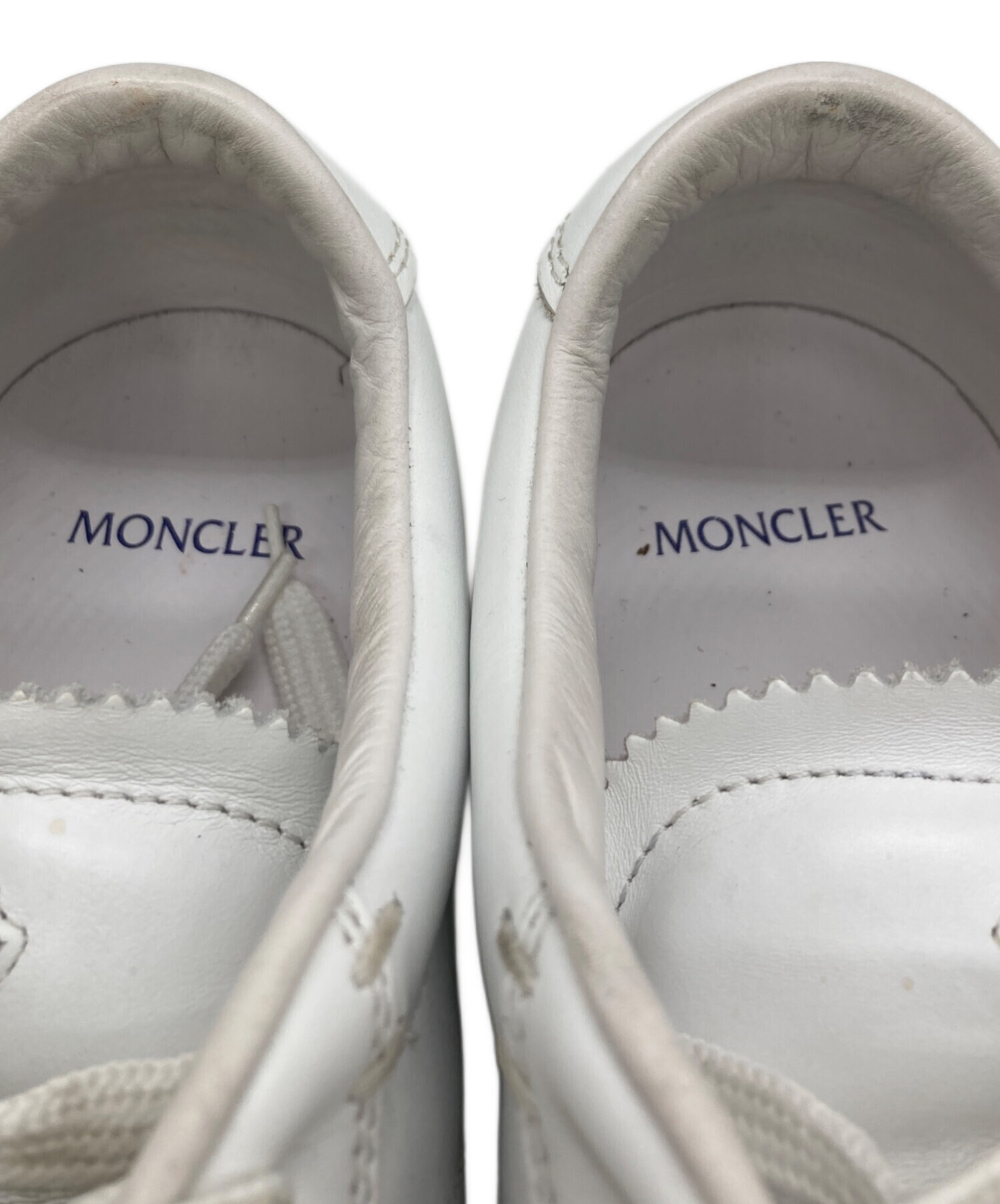 中古・古着通販】MONCLER (モンクレール) LA MONACO レザースニーカー 