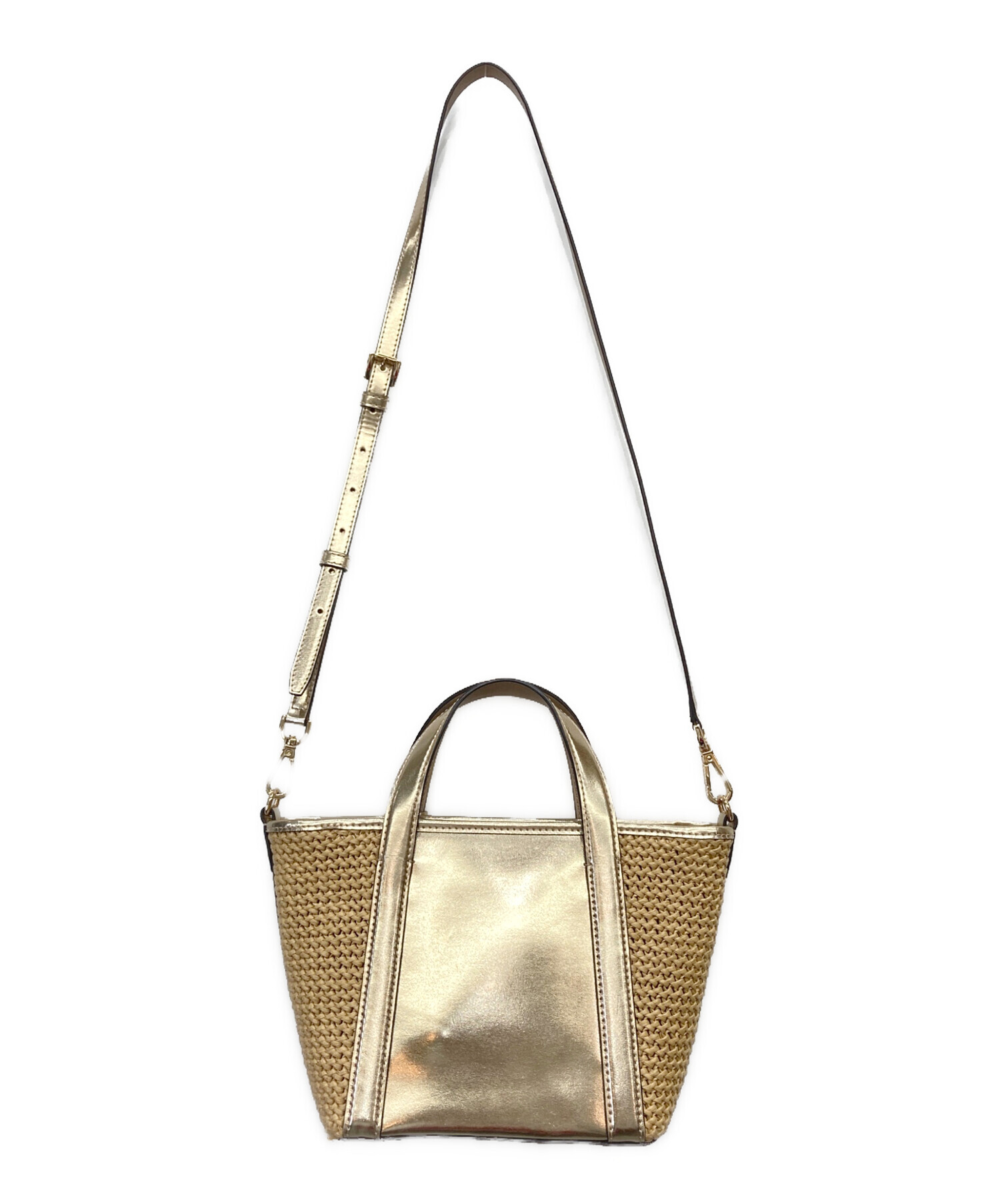 MICHAEL KORS ゴールド ショルダーバッグ MICHAEL KORS（マイケル 