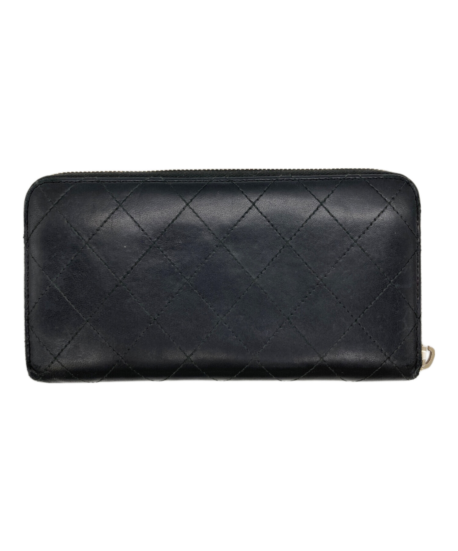 シャネル　CHANEL マトラッセ　長財布　新品未使用品 中古・古着通販】CHANEL (シャネル) マトラッセ長財布 ブラック
