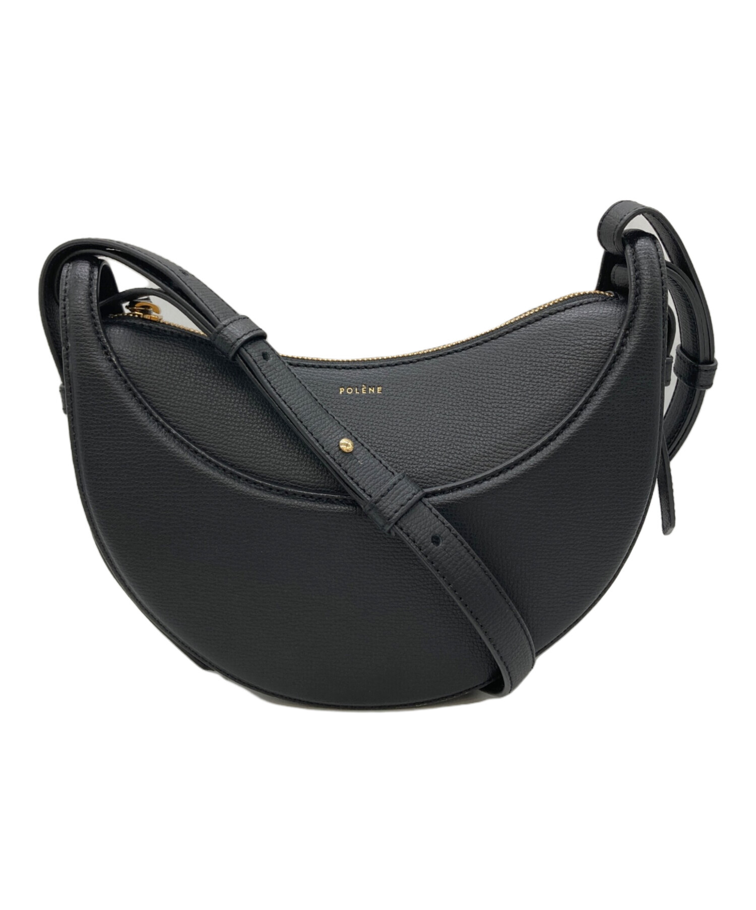 中古・古着通販】POLENE (ポレーヌ) ハーフムーンショルダーバッグ 