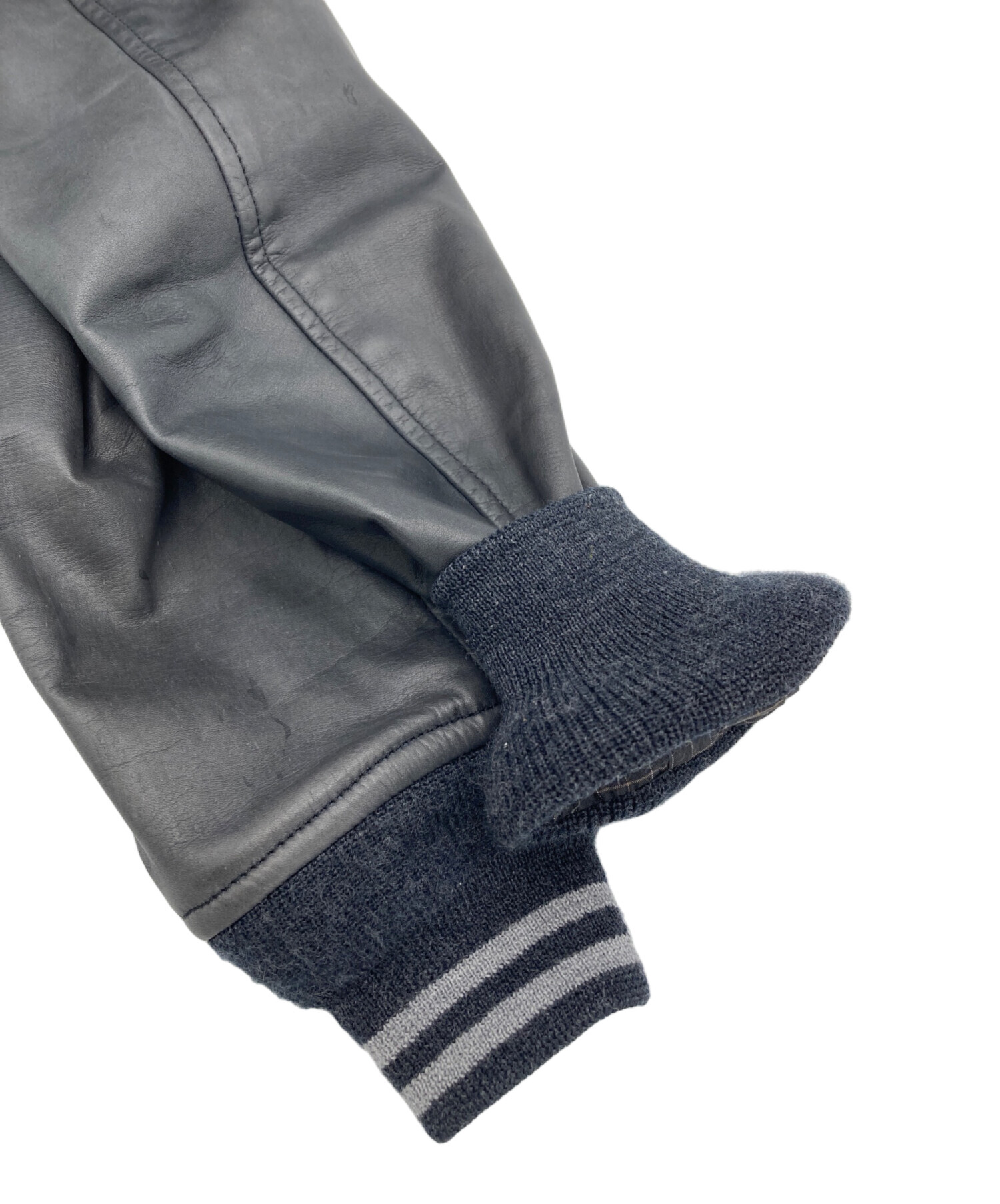 中古・古着通販】REMI RELIEF (レミレリーフ) メルトン切替スタジャン