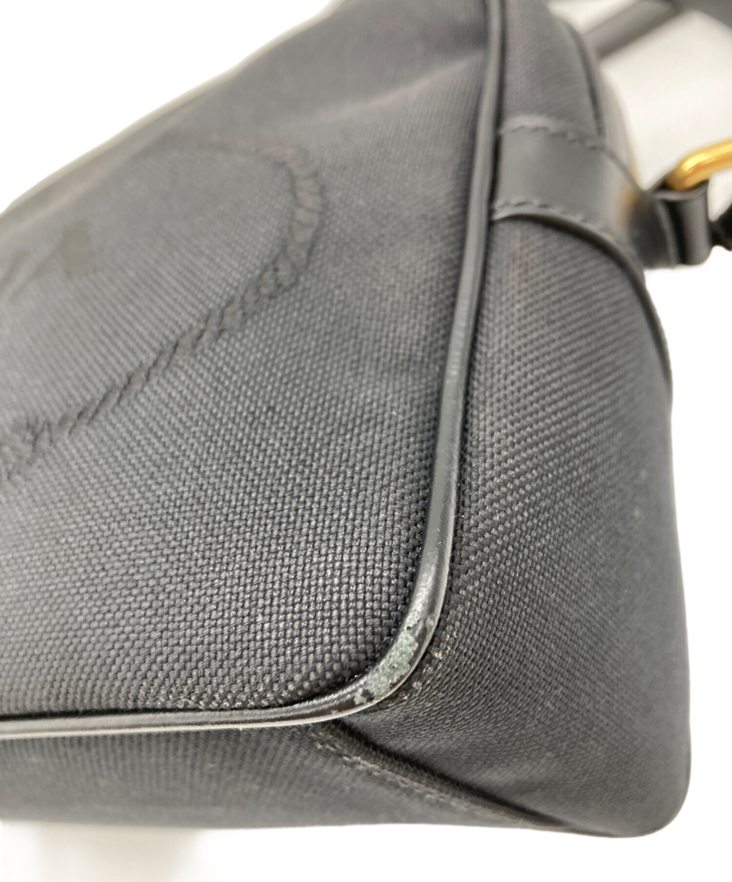 中古・古着通販】PRADA (プラダ) ロゴジャガードショルダーバッグ