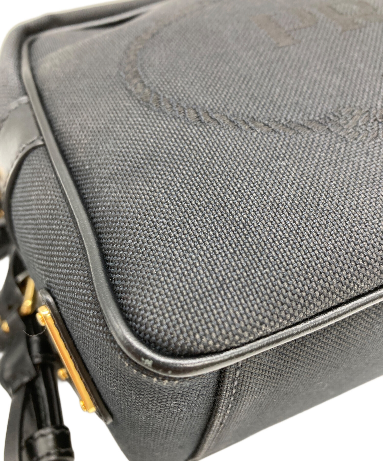 PRADA ジャガードショルダーバッグ 中古・古着通販】PRADA (プラダ) ロゴジャガードショルダーバッグ