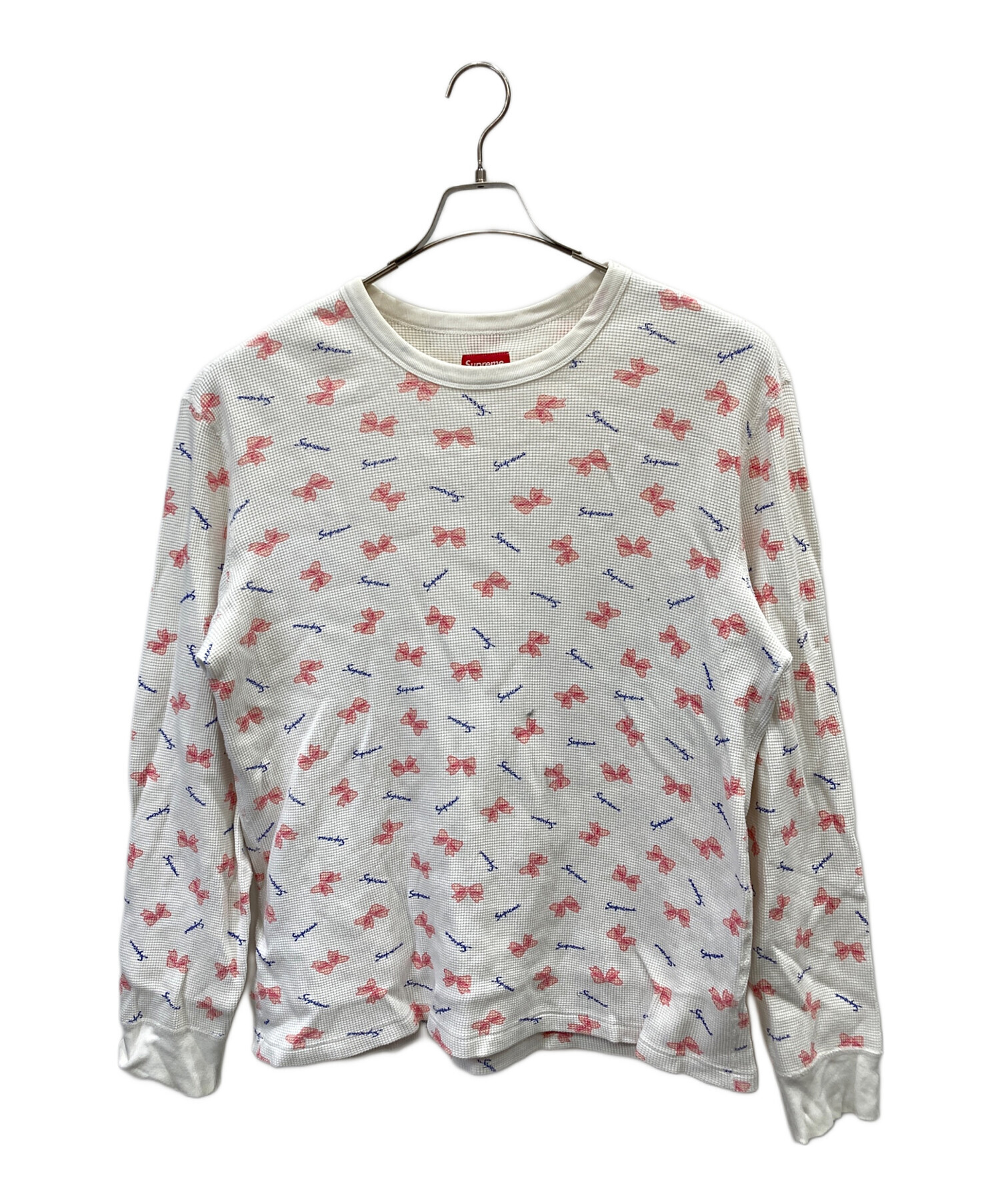 Supreme シュプリーム　サーマル　Bow Waffle Thermal Supreme Bow Waffle Thermal Natural Men's - FW19 - US