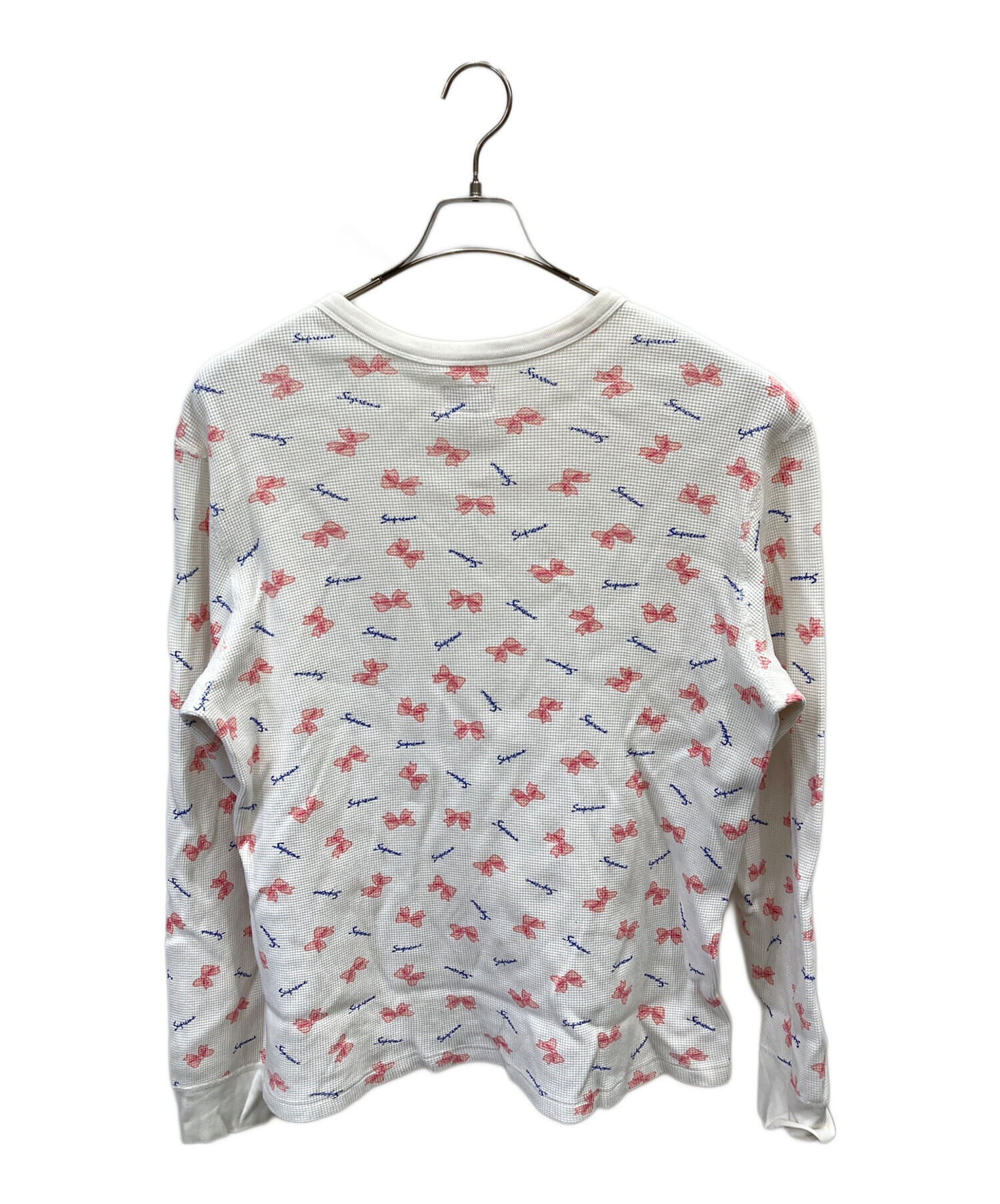 中古・古着通販】SUPREME (シュプリーム) Bow Waffle Thermal ホワイト