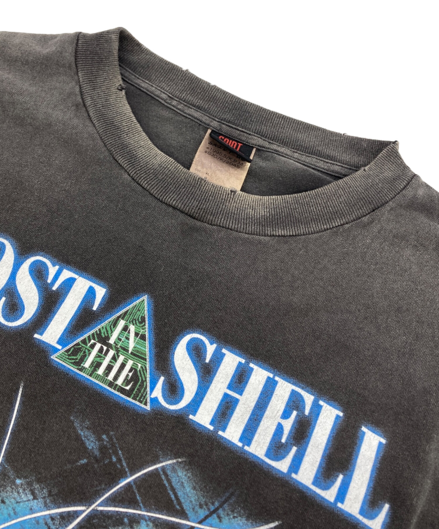 トップス SAINT MICHAEL GS_LS TEE ILYA GITS SAINT MICHAEL/GS_LS TEE/ILYA GITS/BLACK