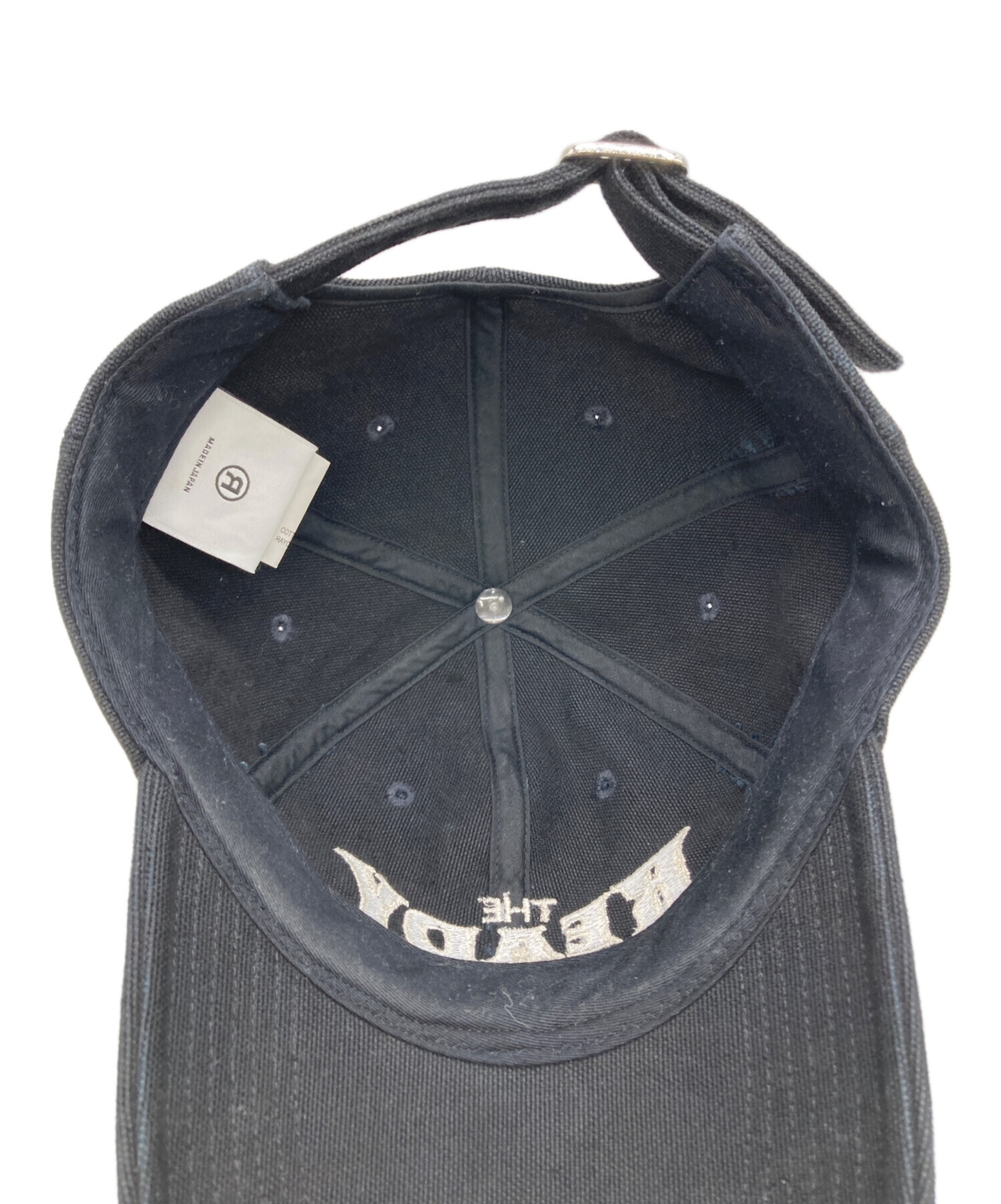 中古・古着通販】READYMADE (レディメイド) キャップ ブラック サイズ