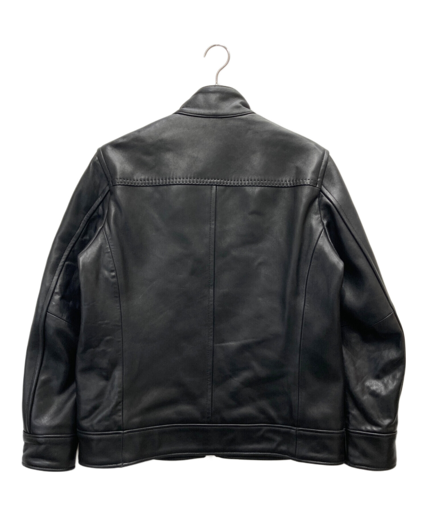 中古・古着通販】TETE HOMME (テット オム) SHEEP LEATHER JACKET 