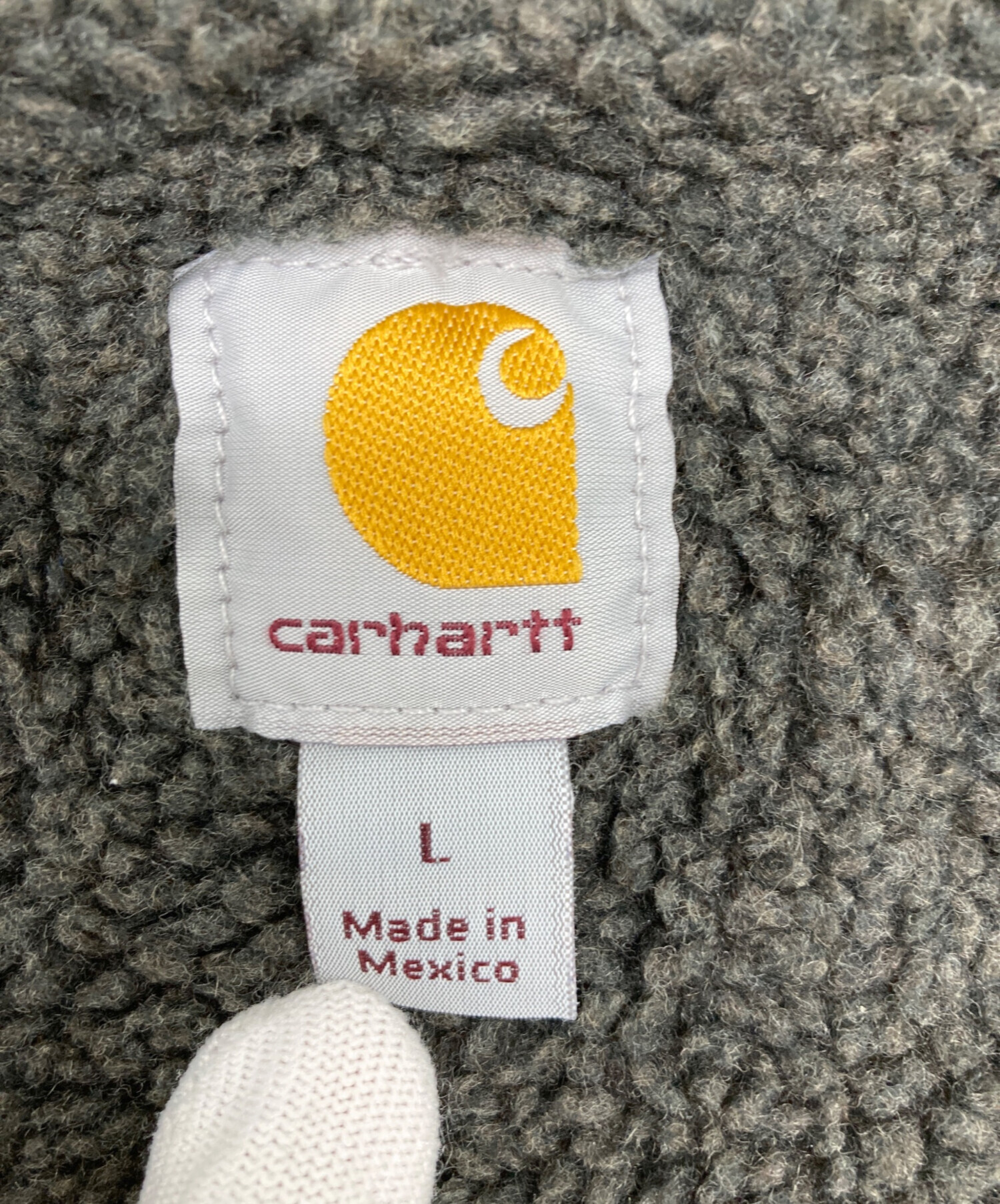 中古・古着通販】CarHartt (カーハート) Sherpa Lined Full Zip VEST