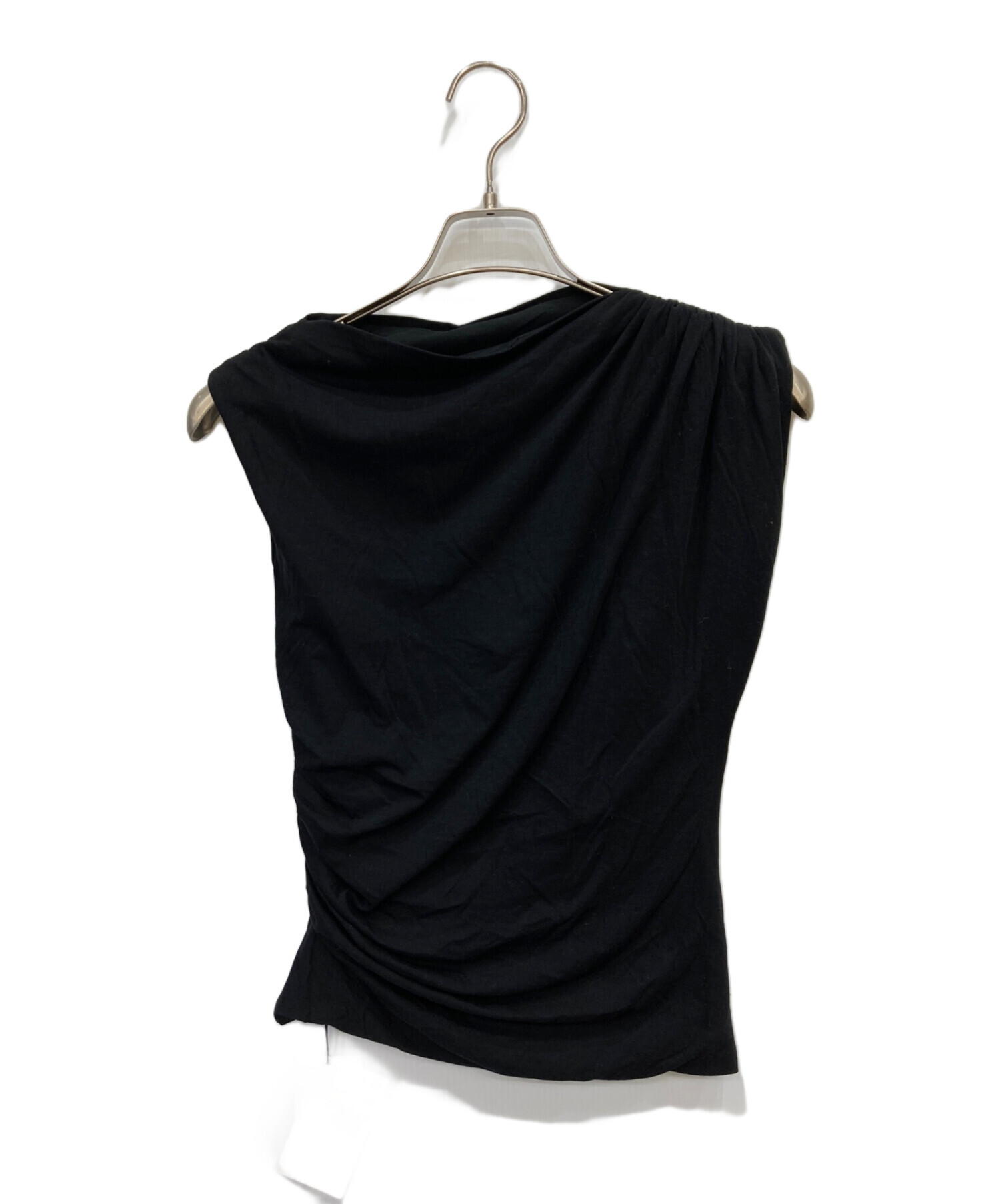 トップス marno Maya tops / White 中古・古着通販】MARNO (マーノ) MAYA TOPS ブラック サイズ:FREE 未