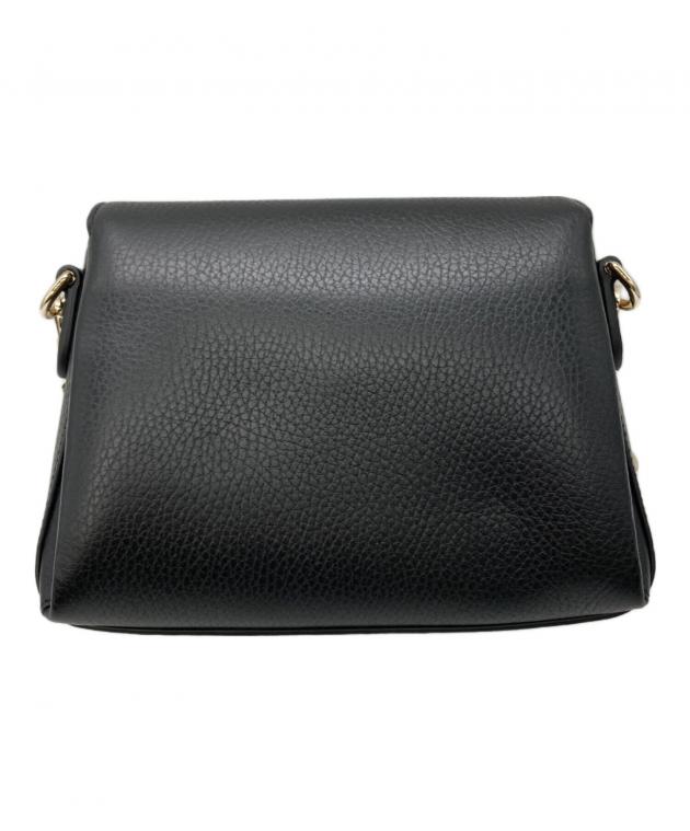 グッチ インターロッキング ショルダーバッグ カメラバッグ レザー ブラック brandshop-cantabile_21-0263