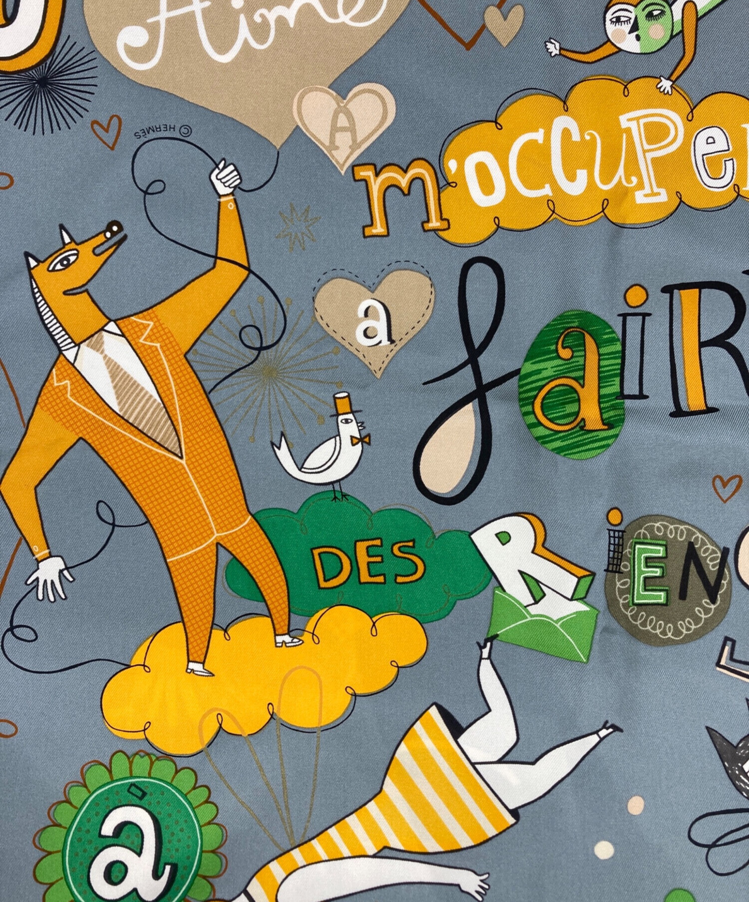 中古・古着通販】HERMES (エルメス) LES CONFESSIONS 告白 カレ90