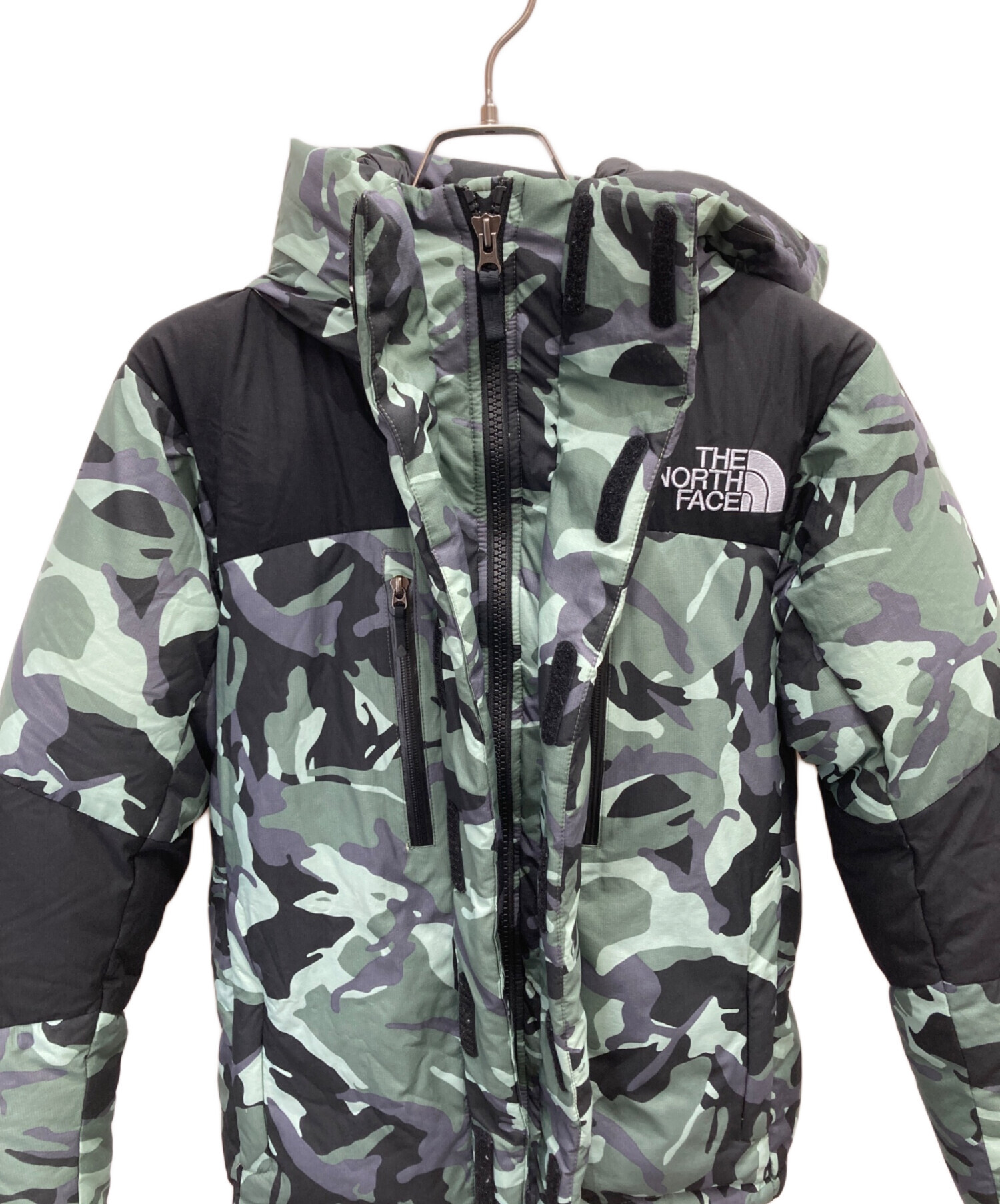 中古 The North Face Baltro Light Jacket THE NORTH FACE BALTRO LIGHT JACKET Down jacket Hood Size S Olive