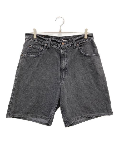 中古・古着通販】LEVI'S (リーバイス) 560デニムハーフパンツ ブラック