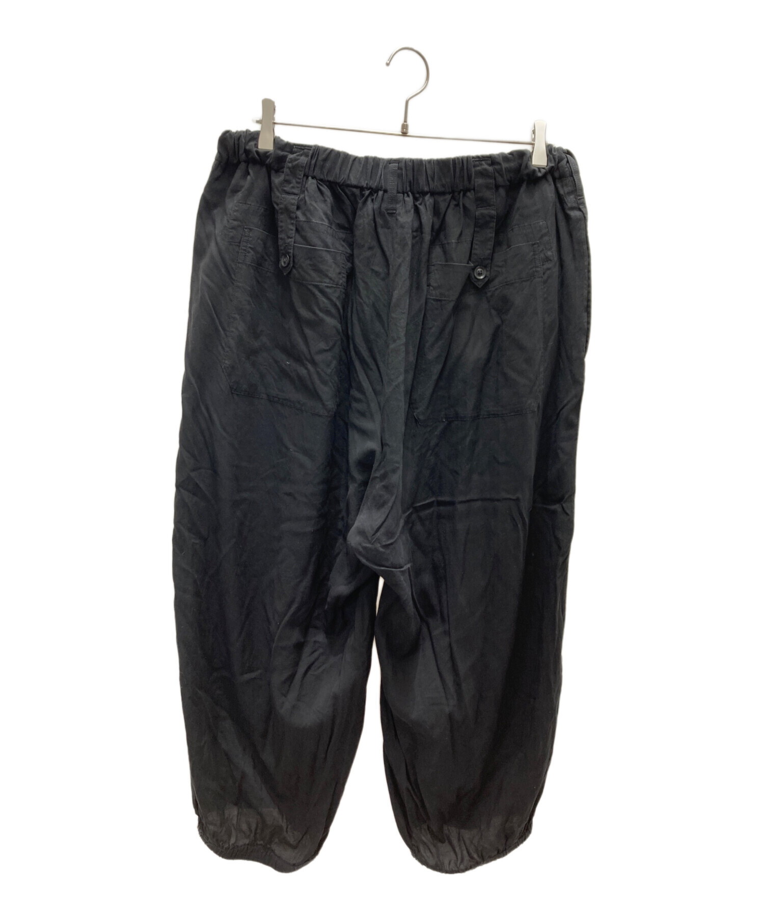 yohji yamamoto regulation ギャザーパンツ REGULATION GABARDINE RIB FLAP POCKET PANTS – THE SHOP YOHJI
